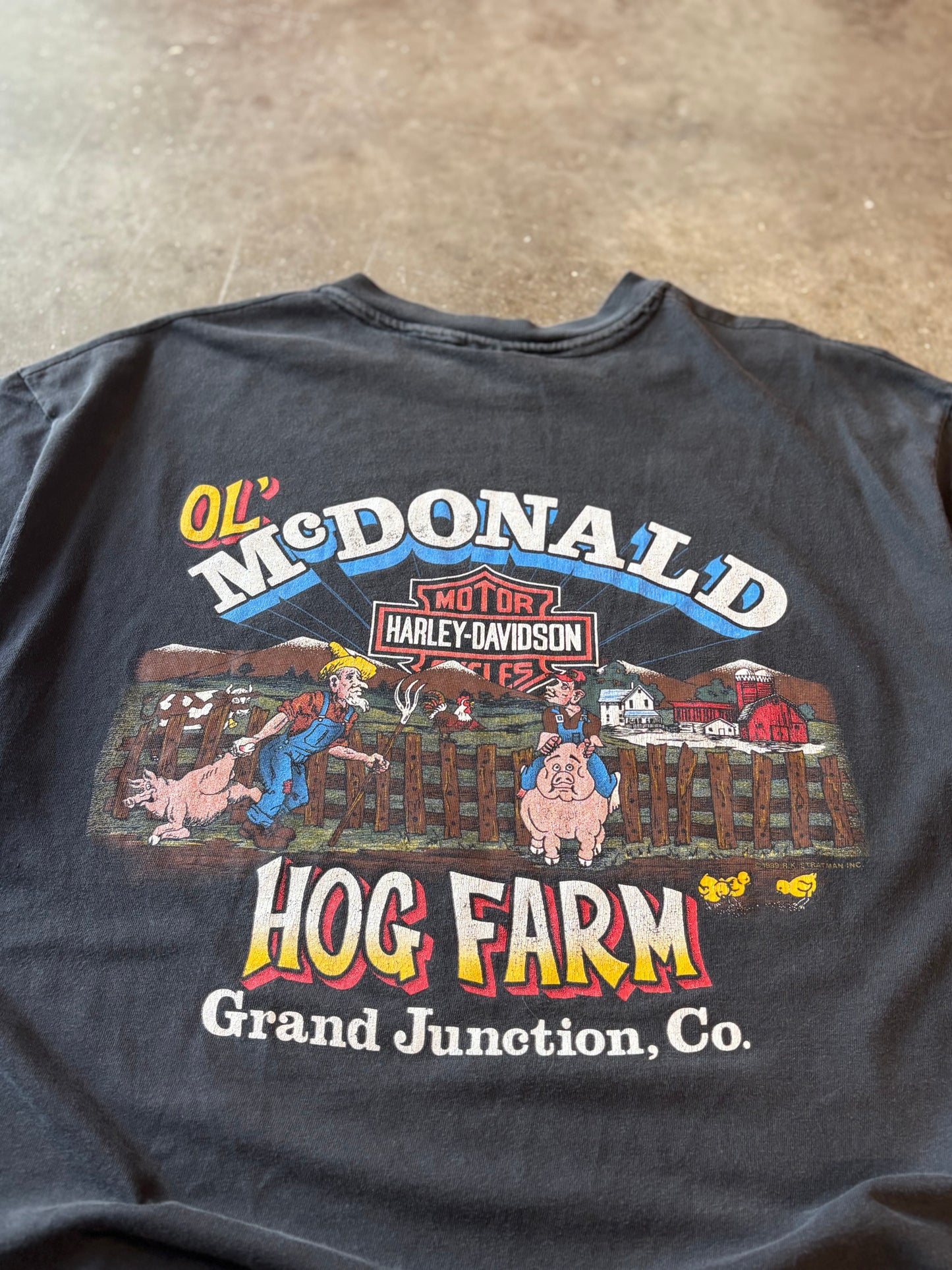 Vintage Harley Davidson Dragon shirt size XL