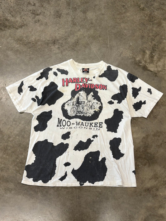 Vintage Harley Davidson mooboy shirt size xl