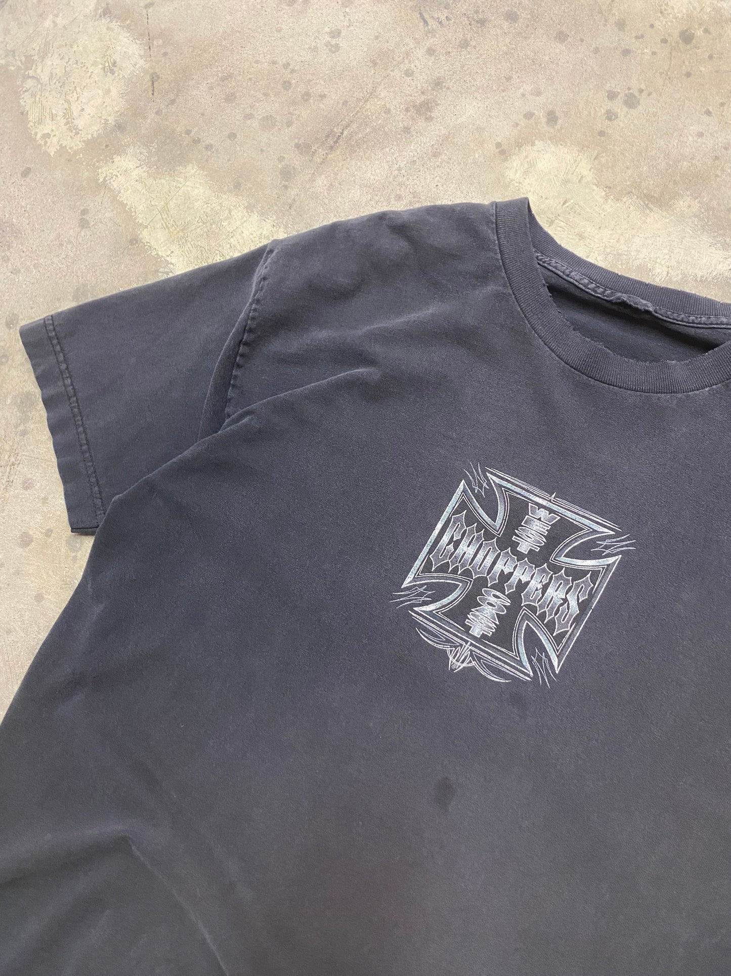 Vintage Faded West Coast choppers shirt size large