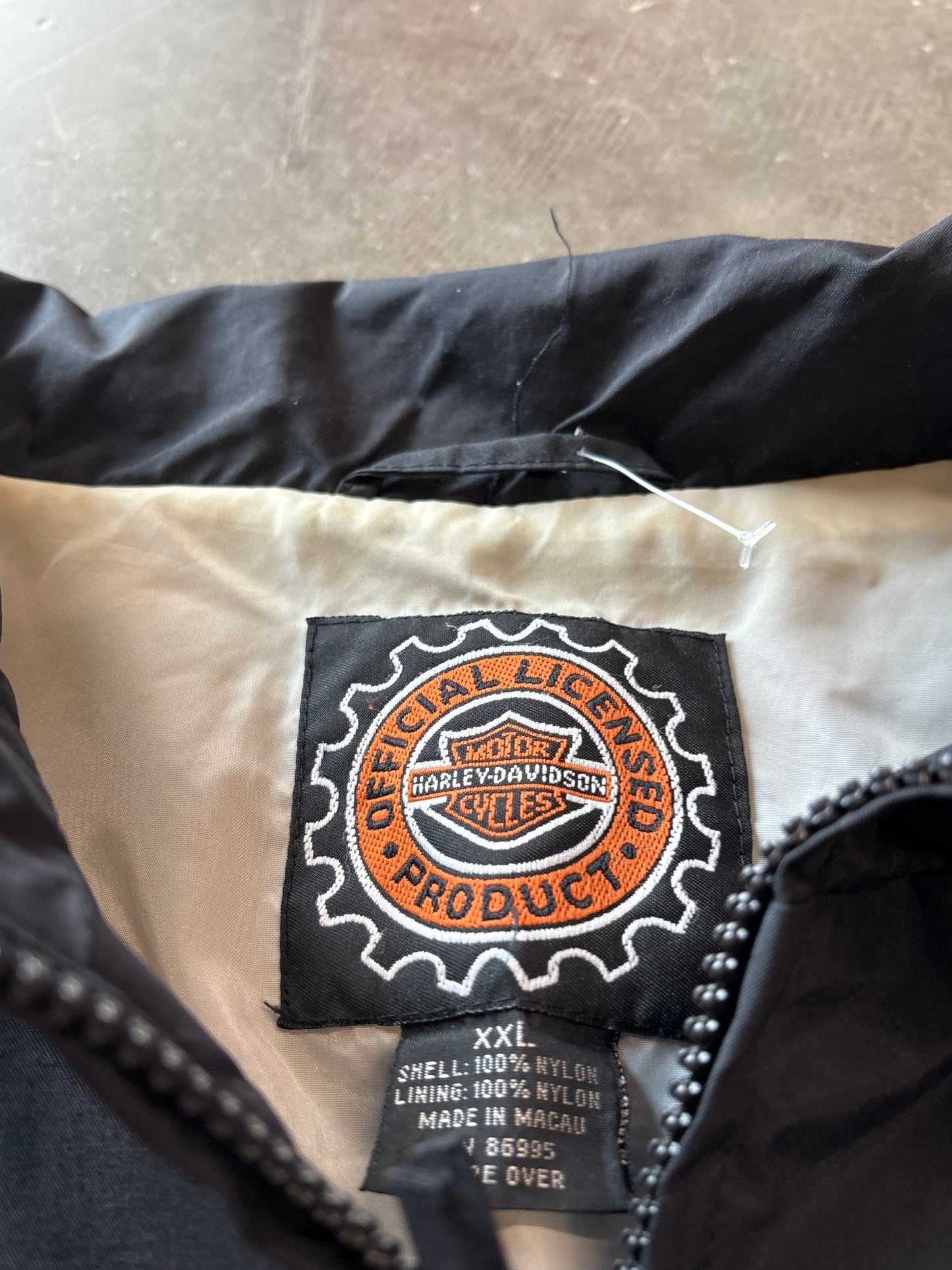 Vintage Harley Davidson Screaming Eagle windbreaker size xxl