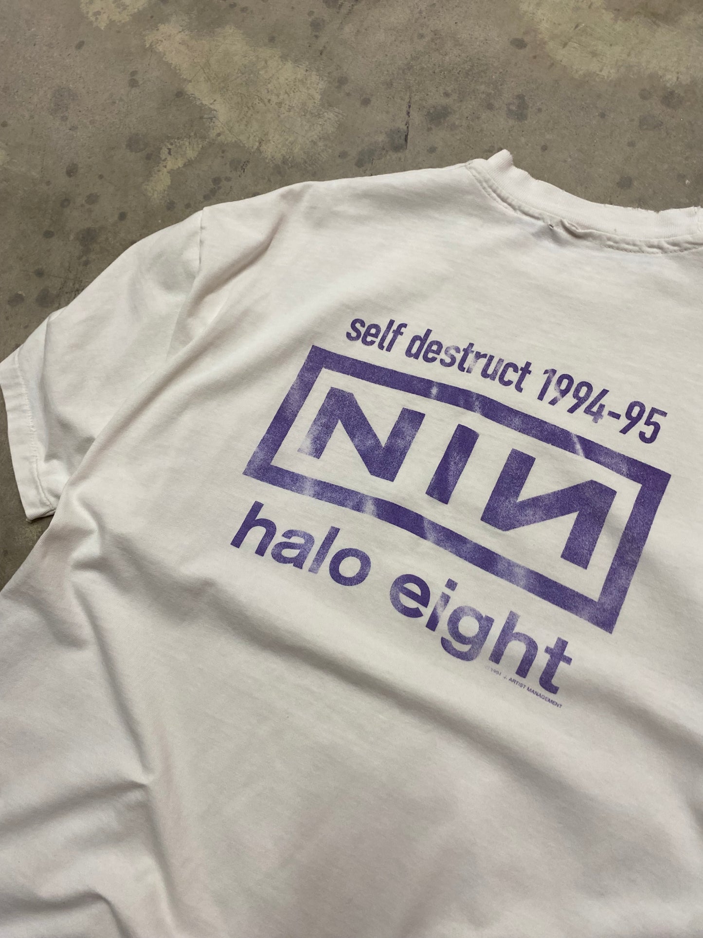 Vintage Nine Inch Nails The Downward Spiral shirt Size Extra Large