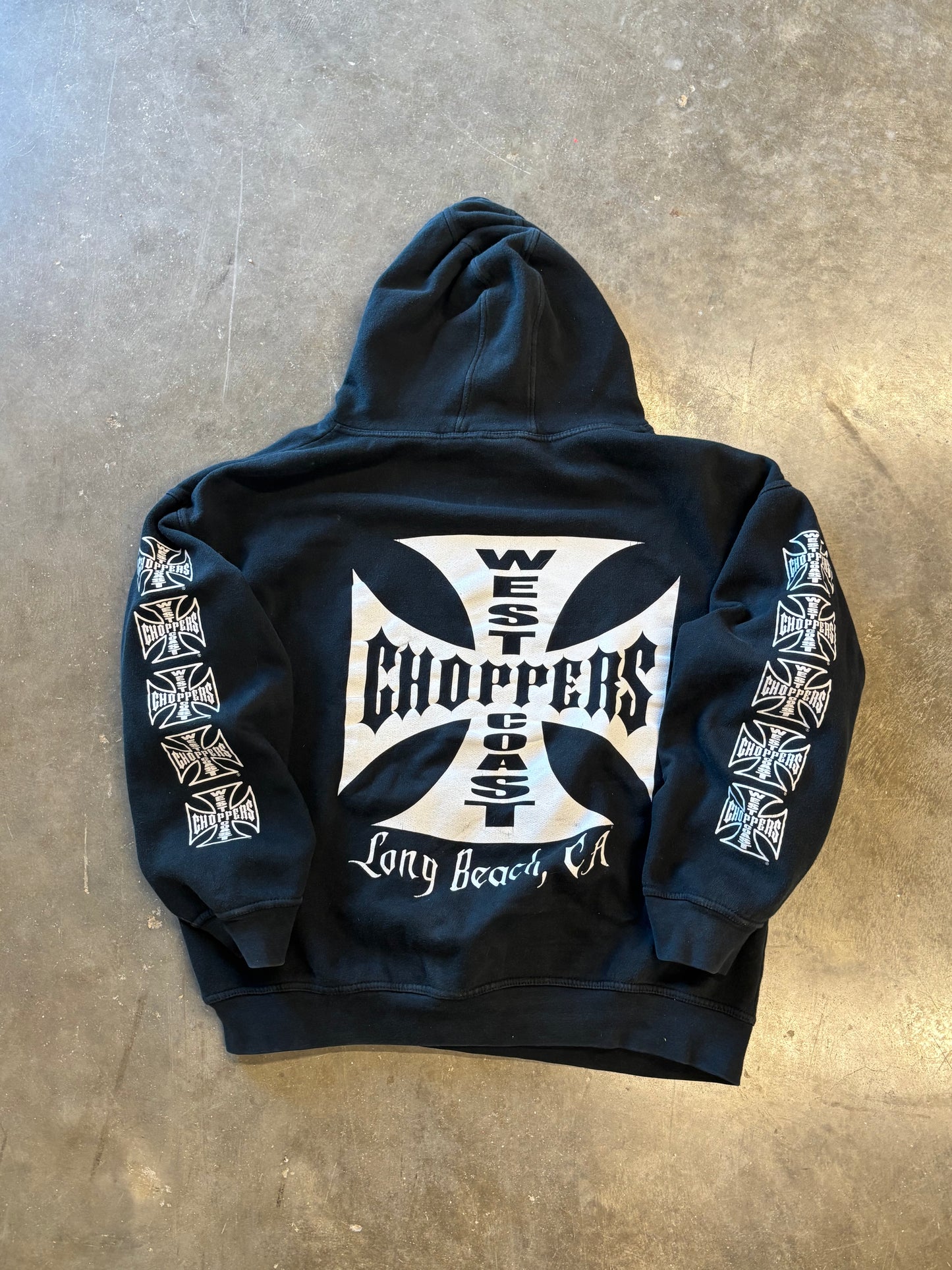 Vintage West Coast choppers Hoodie Size XL