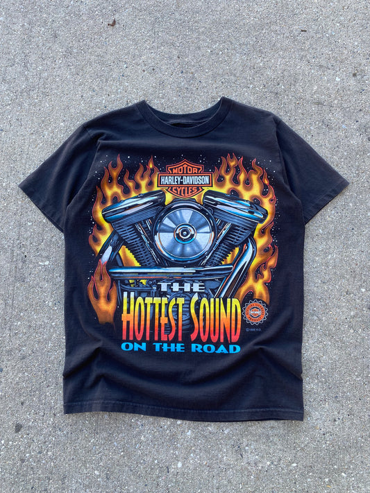 Vintage Hottest Sound on the road Harley Davidson shirt size L/XL