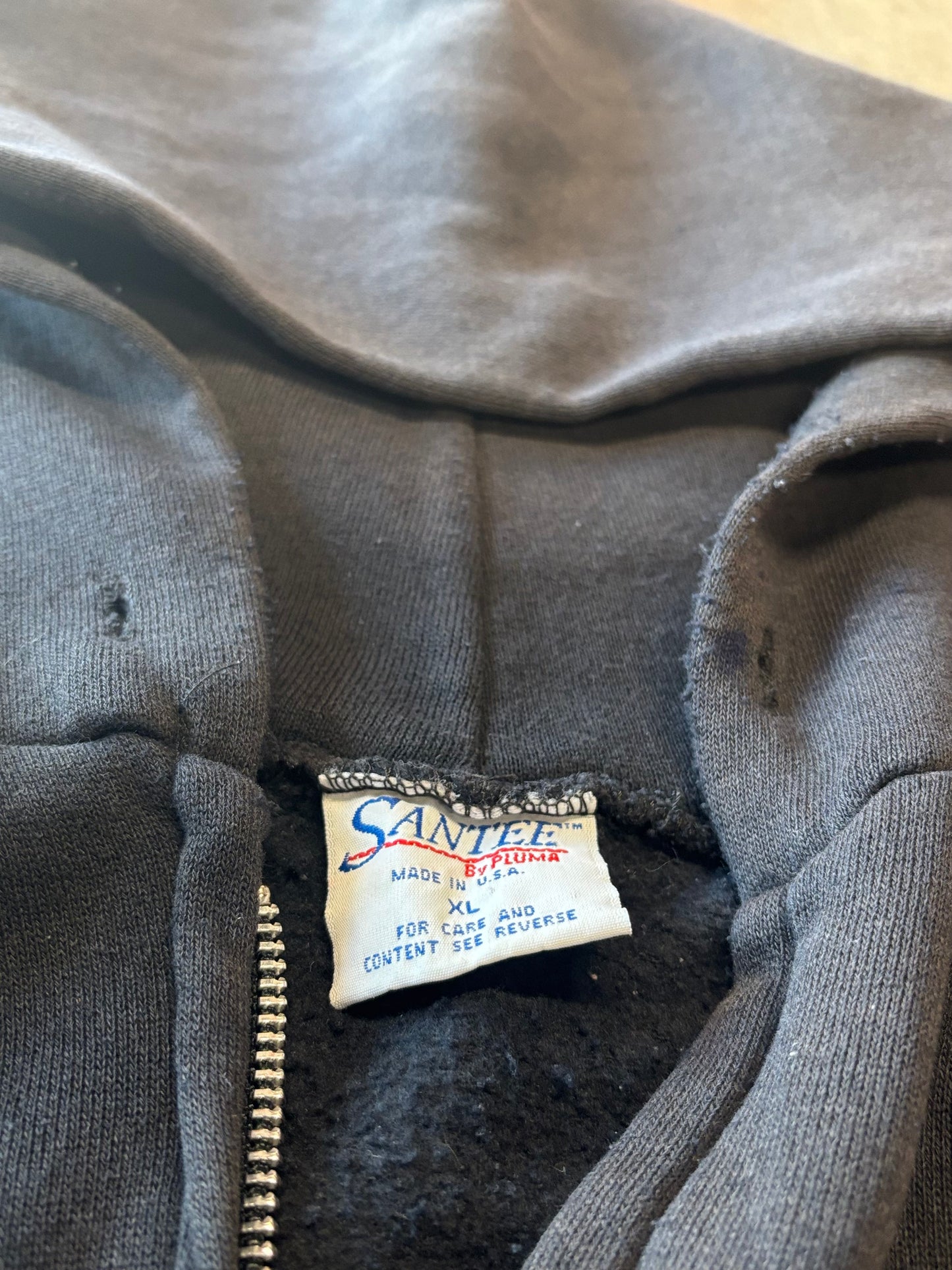 Vintage Harley Davidson flame inferno zip up size extra large