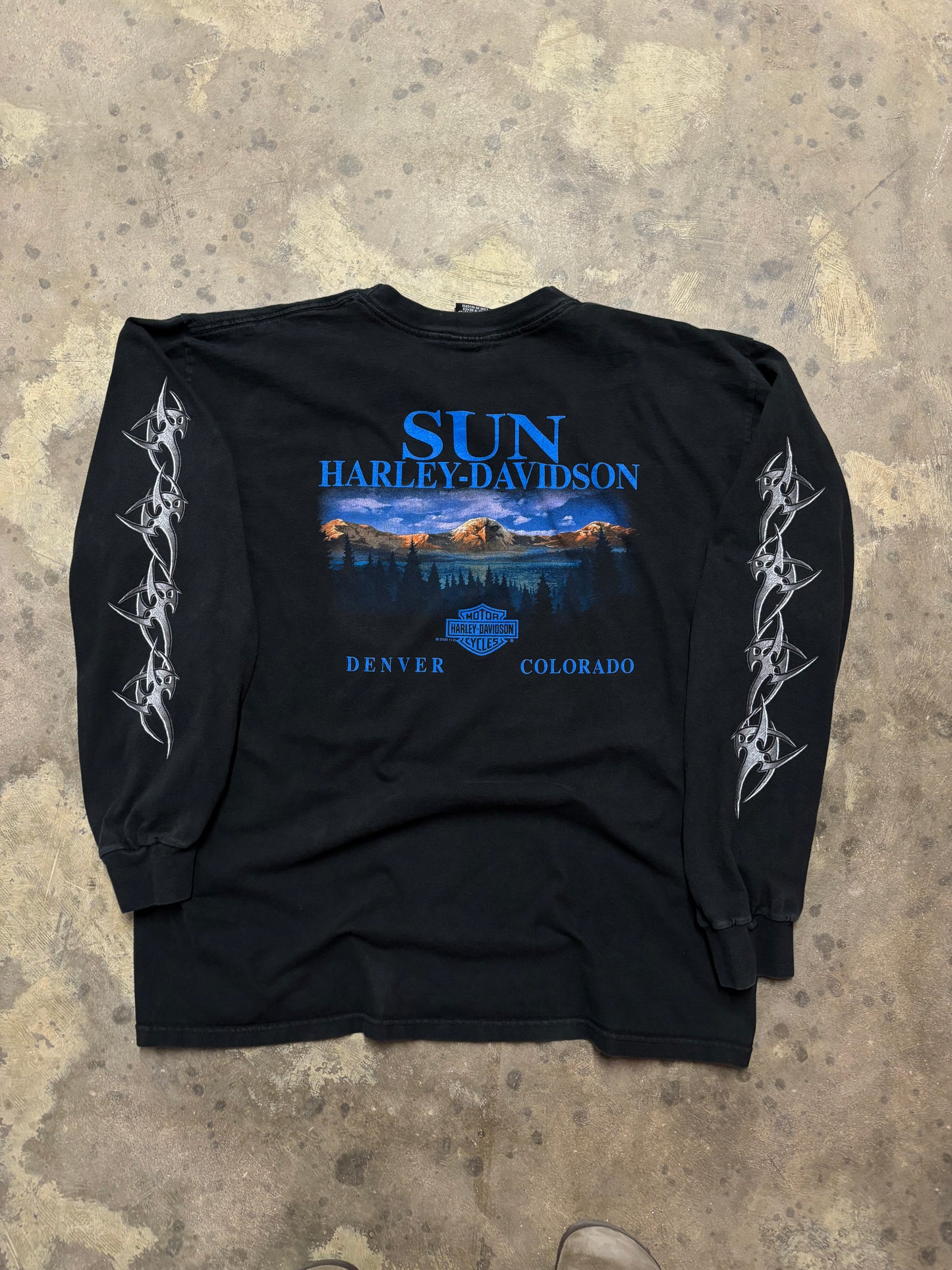 Vintage Harley Davidson Steel longsleeve shirt size XL