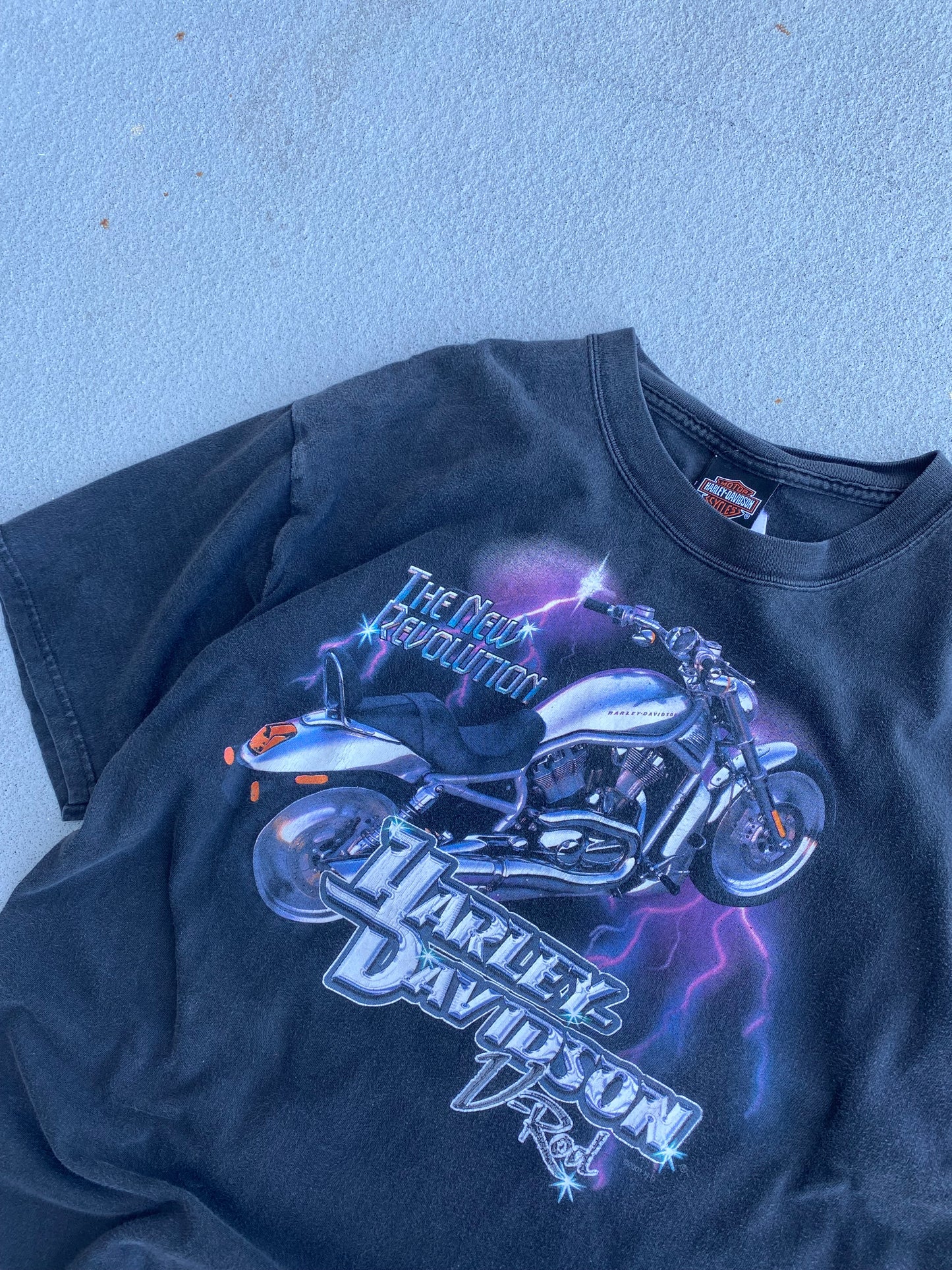 Vintage Harley The New revolution shirt Size Large