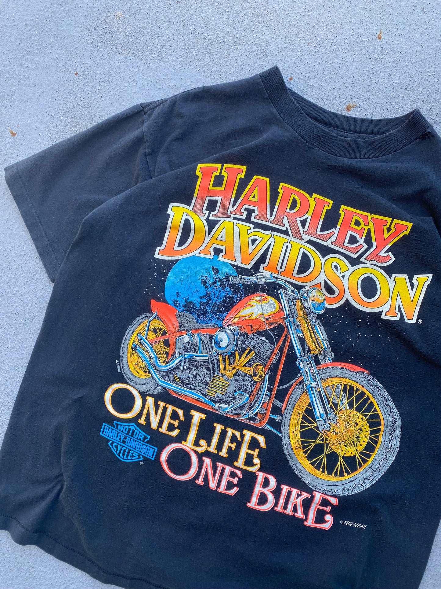 Vintage Harley one life one bike shirt size medium