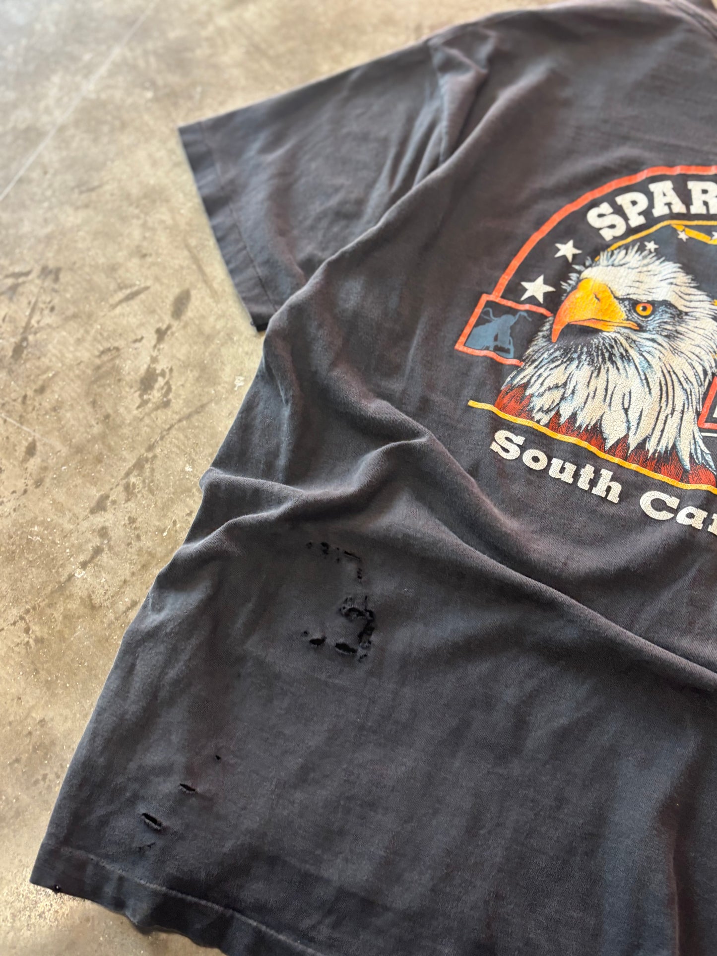 Vintage Harley Panther thrashed shirt size XL