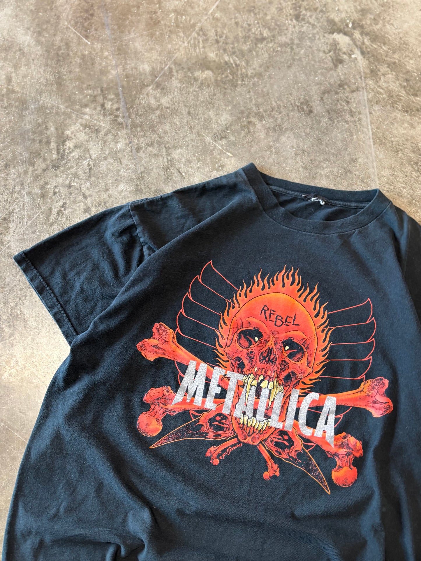 Vintage Metallica Pushead shirt size extra large