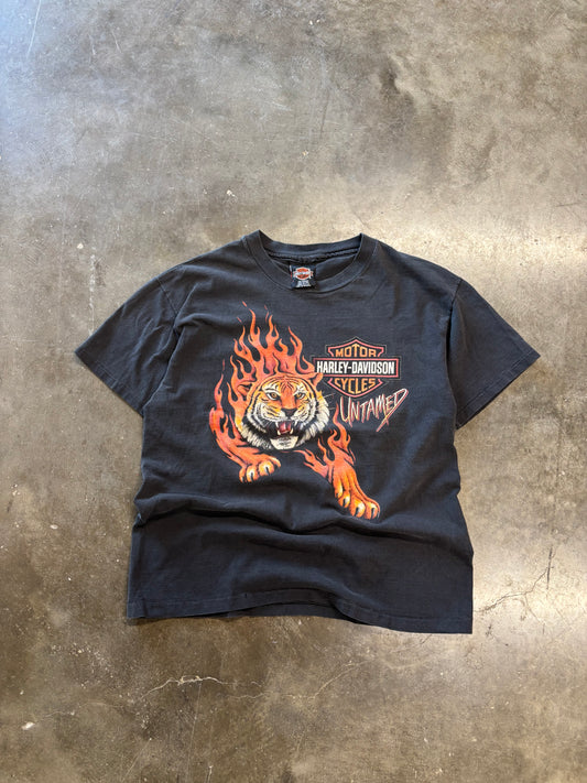 Vintage Harley Davidson untamed long sleeve size large