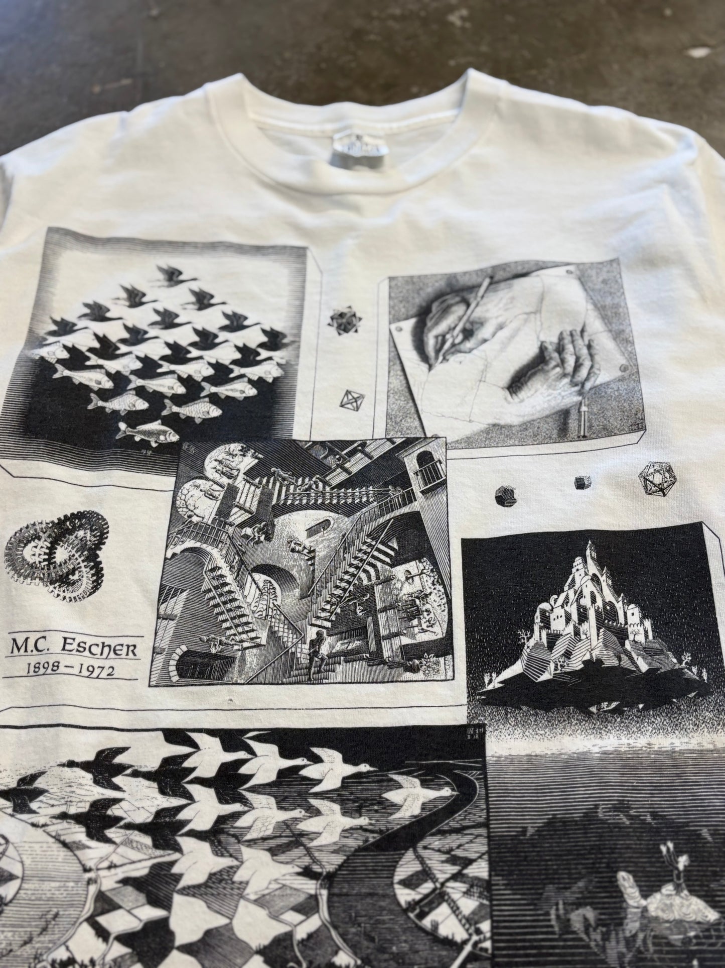 Vintage MC Escher shirt size large
