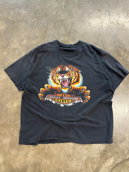 Vintage Harley Davidson Tiger shirt Size XL