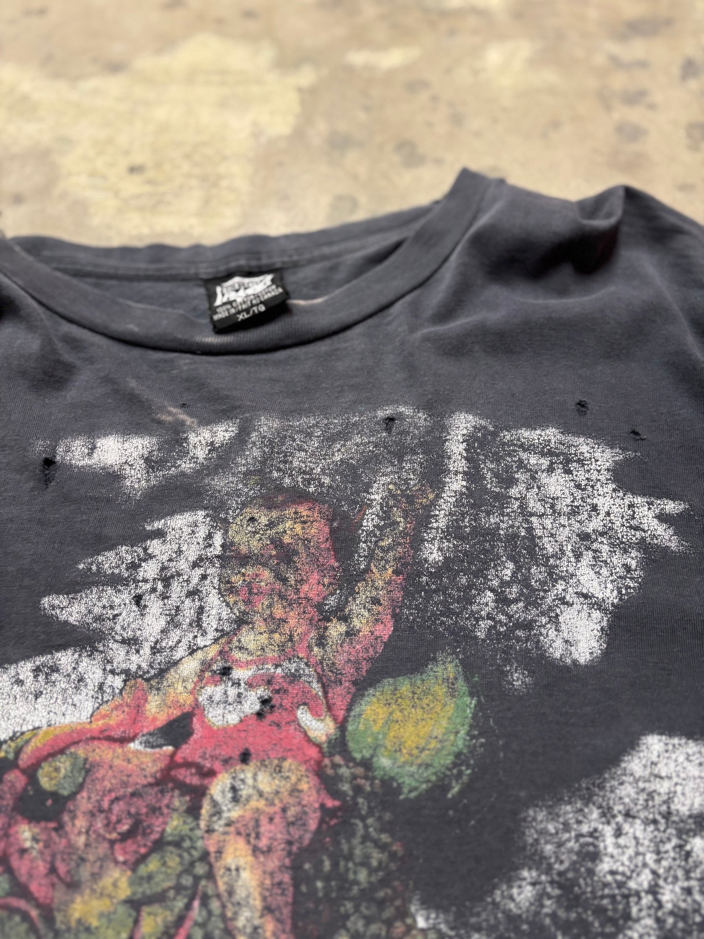 Vintage stone temple pilots 1994 tour shirt distressed XL