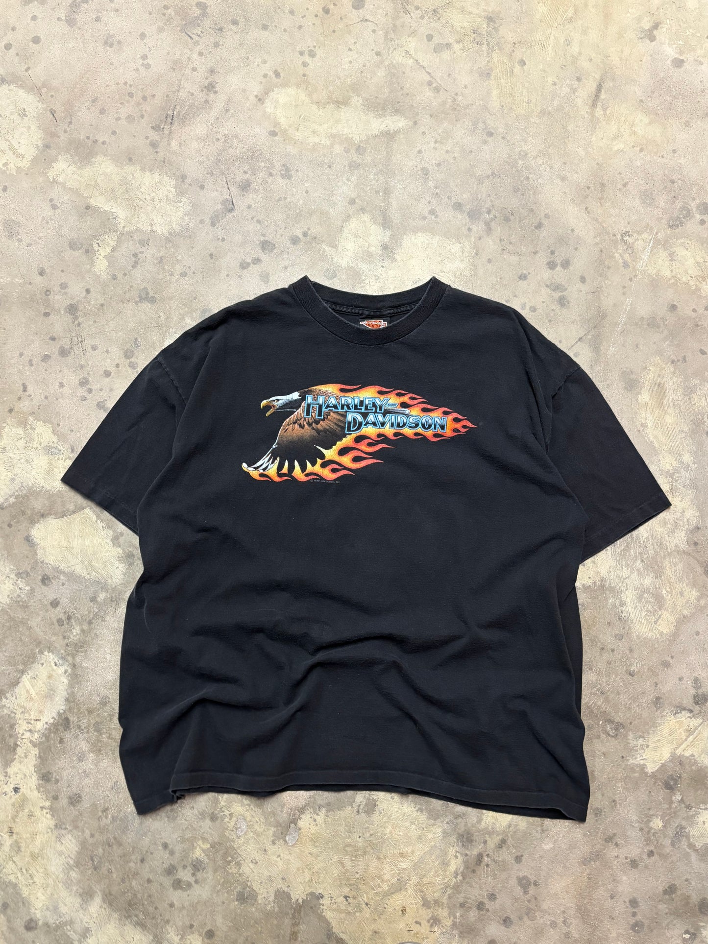 Vintage Harley Davidson Flying Eagle logo size XXL shirt