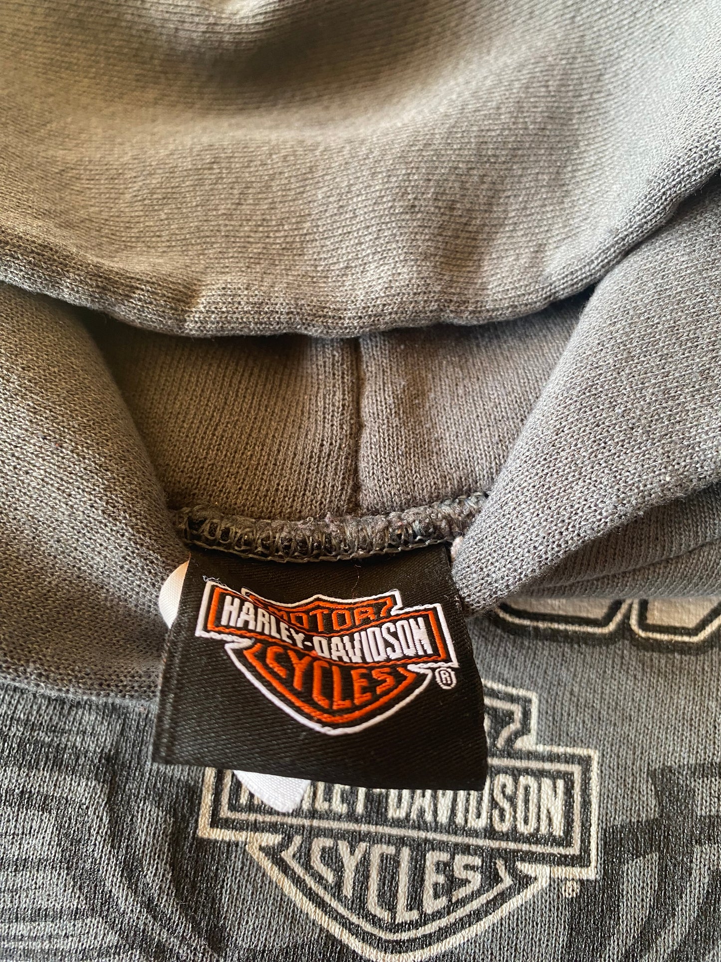 Vintage Harley Davidson Sleeve Hits hoodie size 2XL