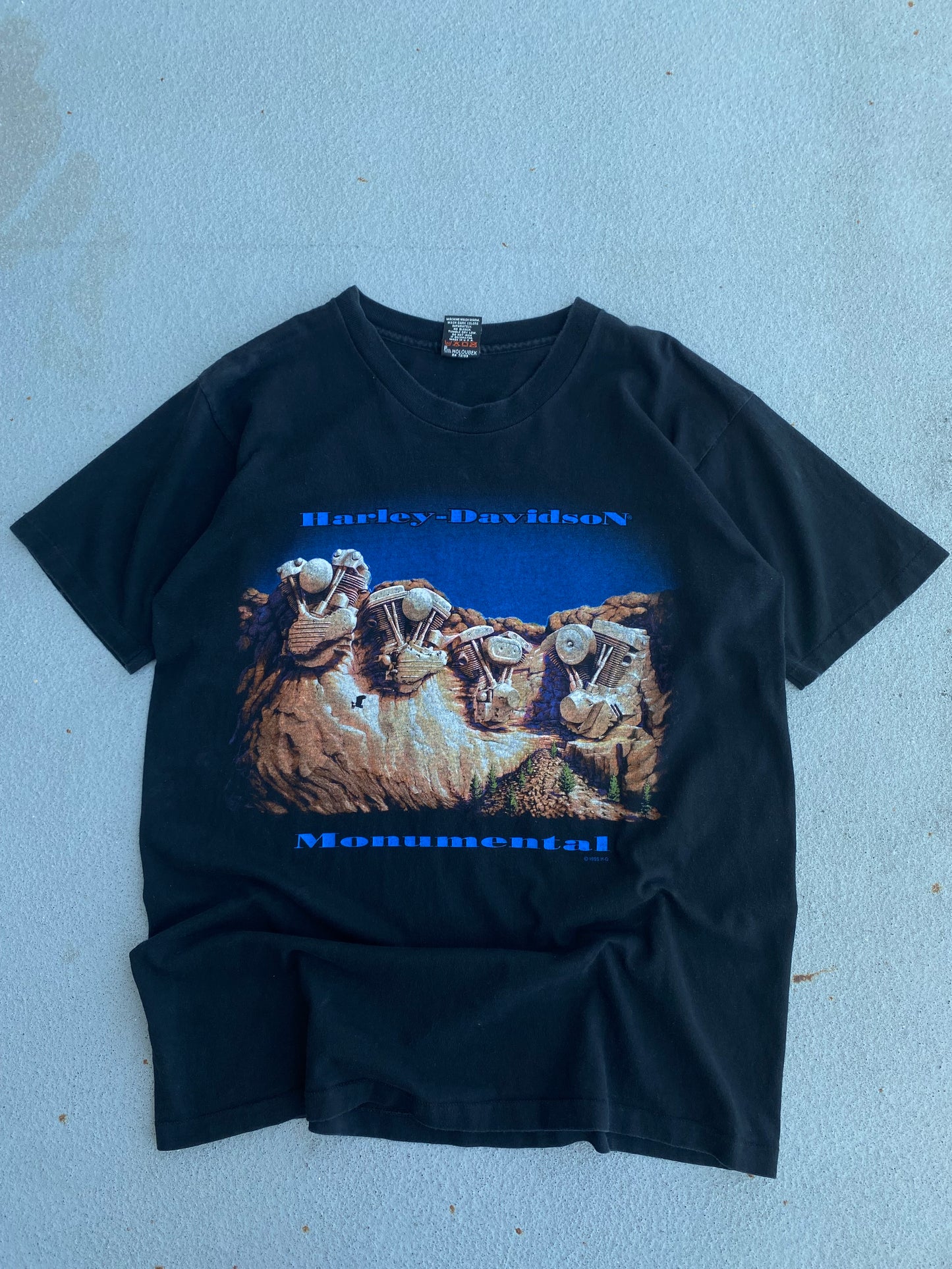 Vintage Harley Davidson Monumental shirt Size Large
