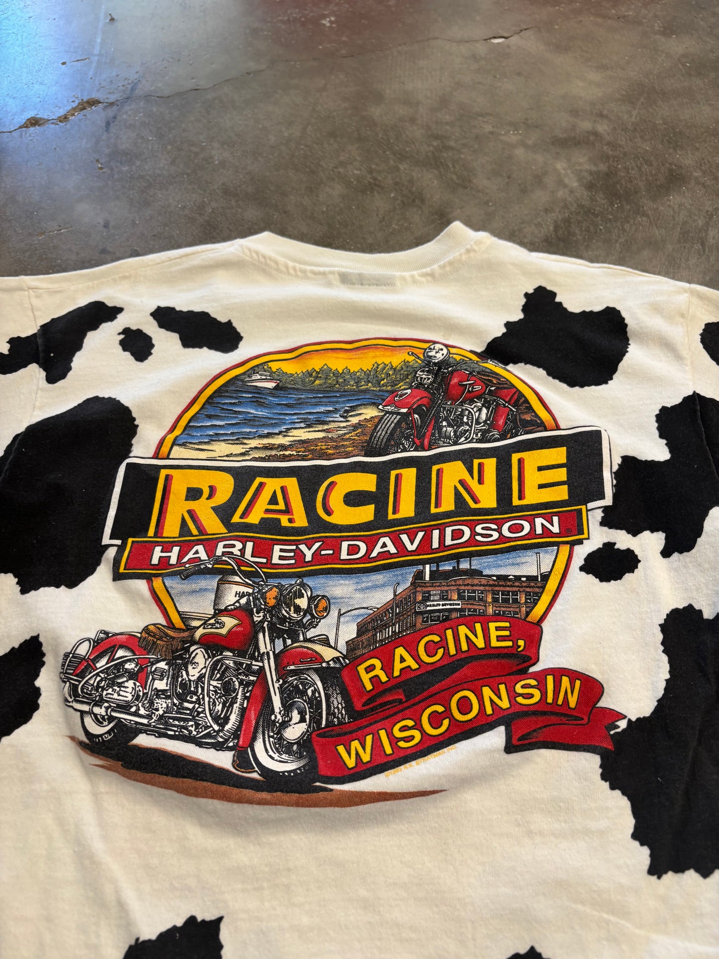 Vintage Harley Davidson Moowaukee shirt size large