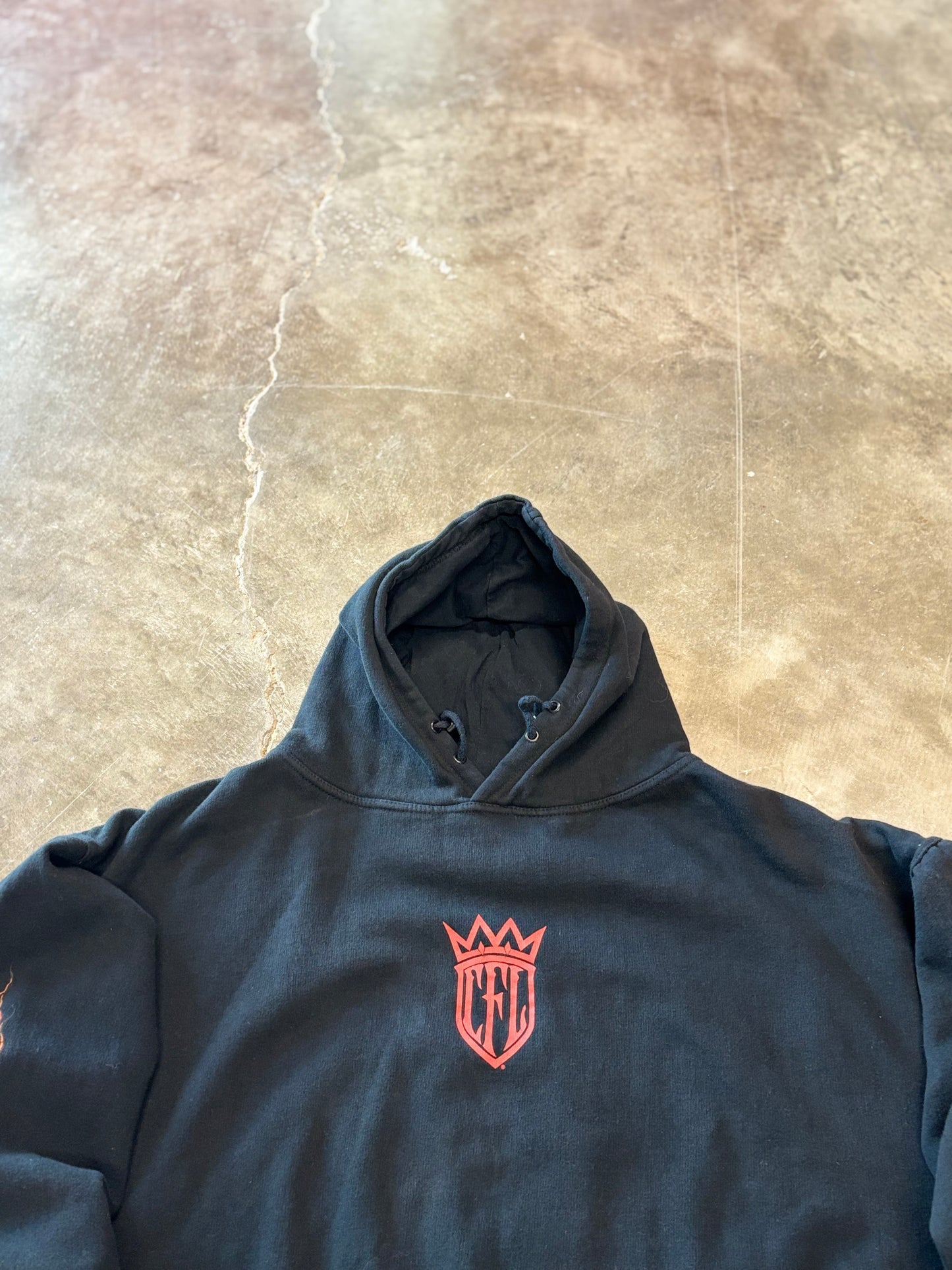 Vintage West Coast choppers CFL hoodie size xxl