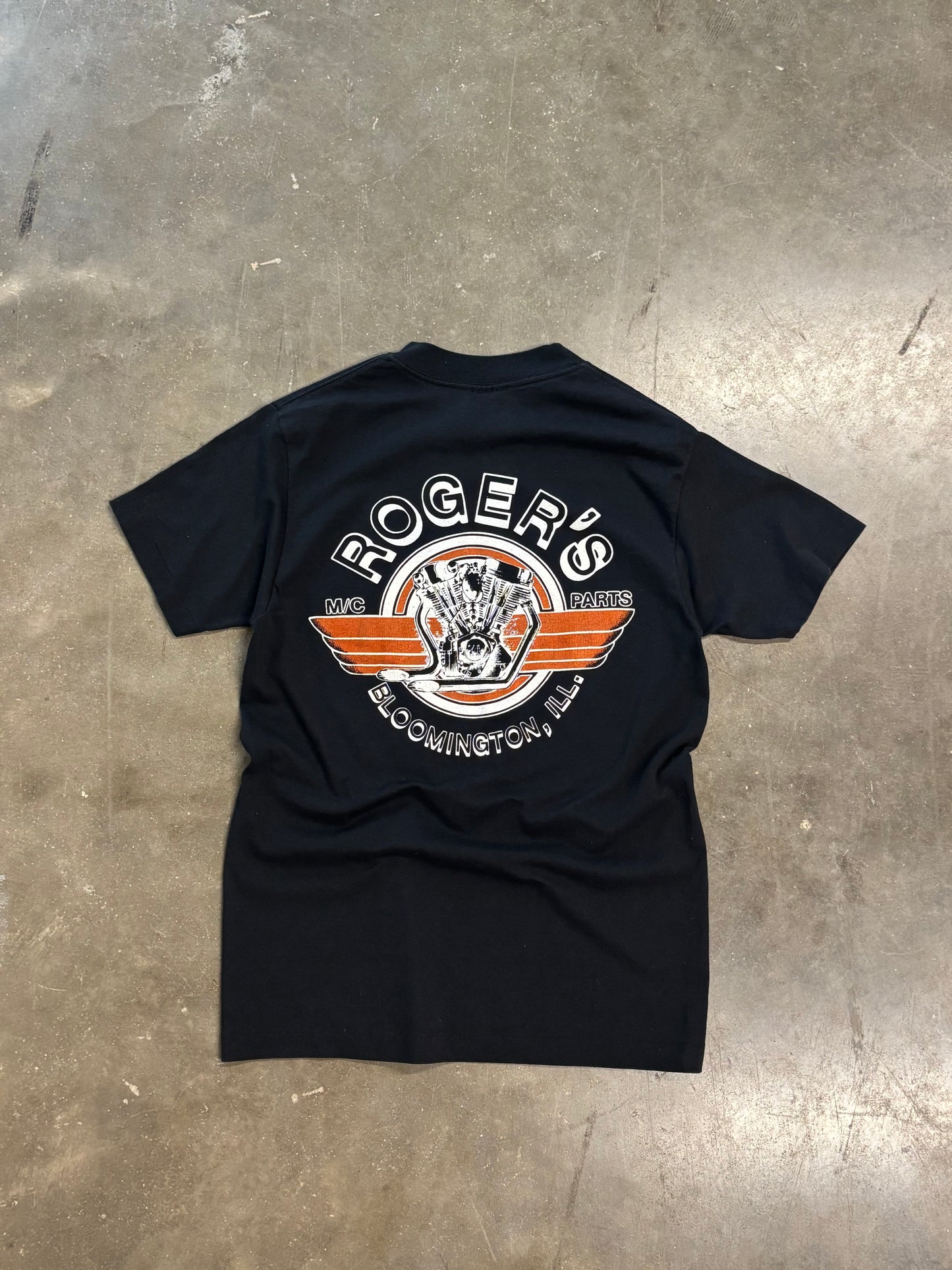 Vintage 3d emblem shirt size medium