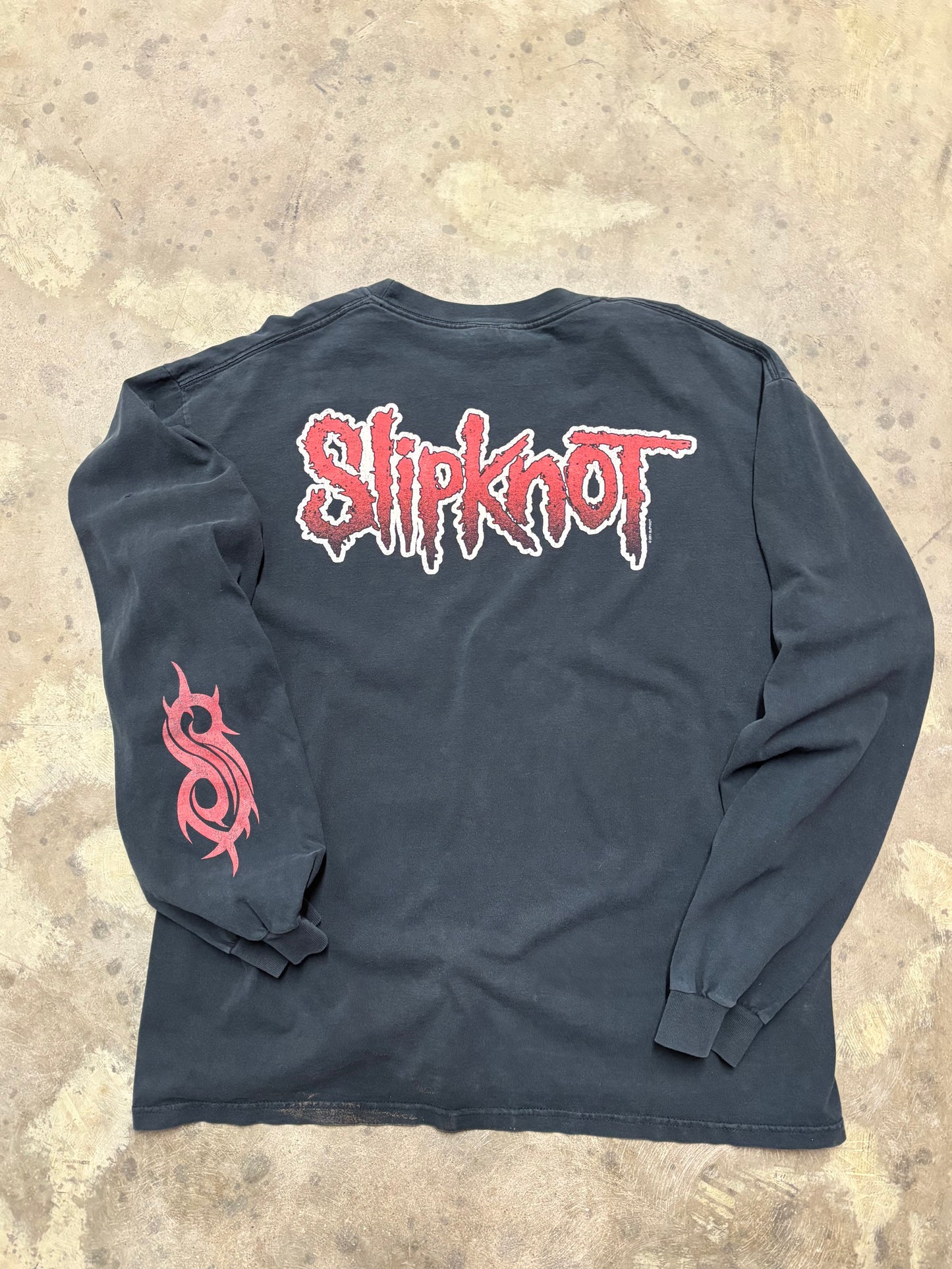 Vintage Slipknot nail head long sleeve shirt size XL