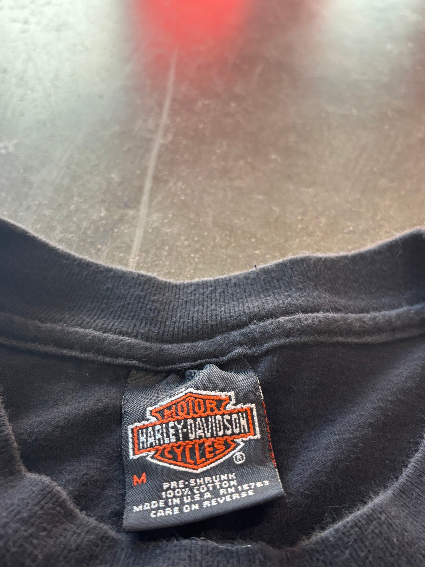 Vintage Harley Flaming screaming eagle shirt size medium