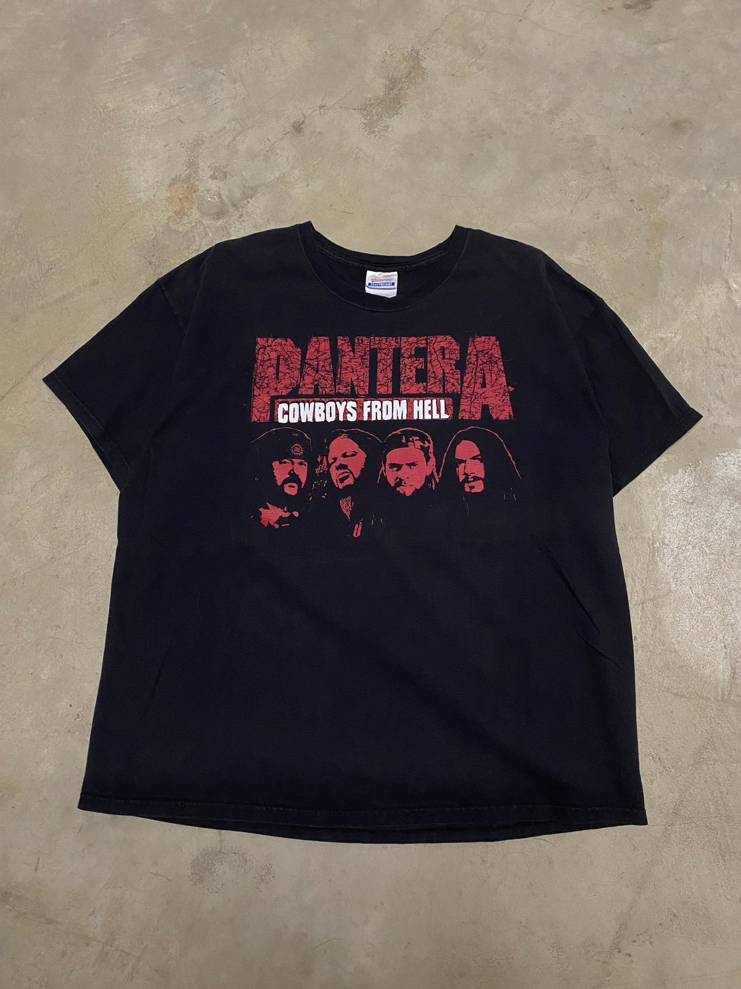 Y2K Pantera Cowboys From Hell Band shirt Size XXL