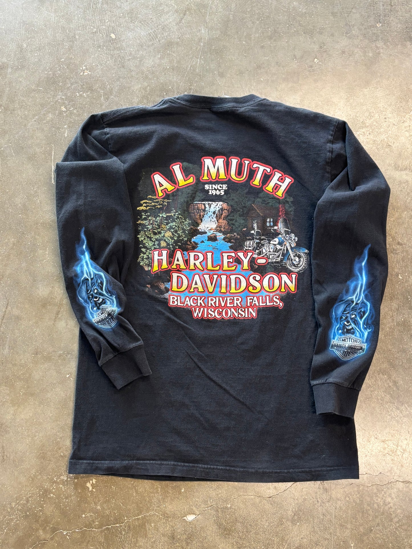 Harley Davidson JOKER long sleeve size large