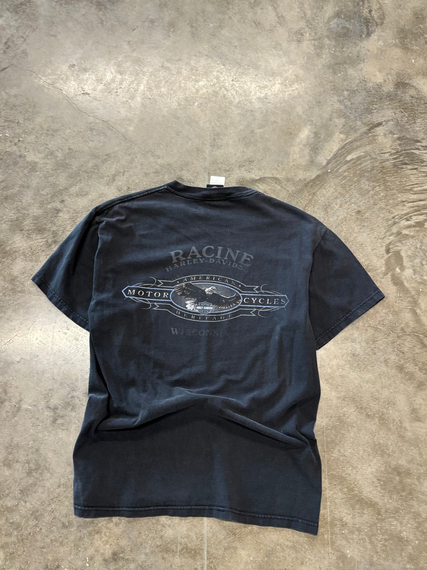 Vintage Harley Davidson Joker shirt size large