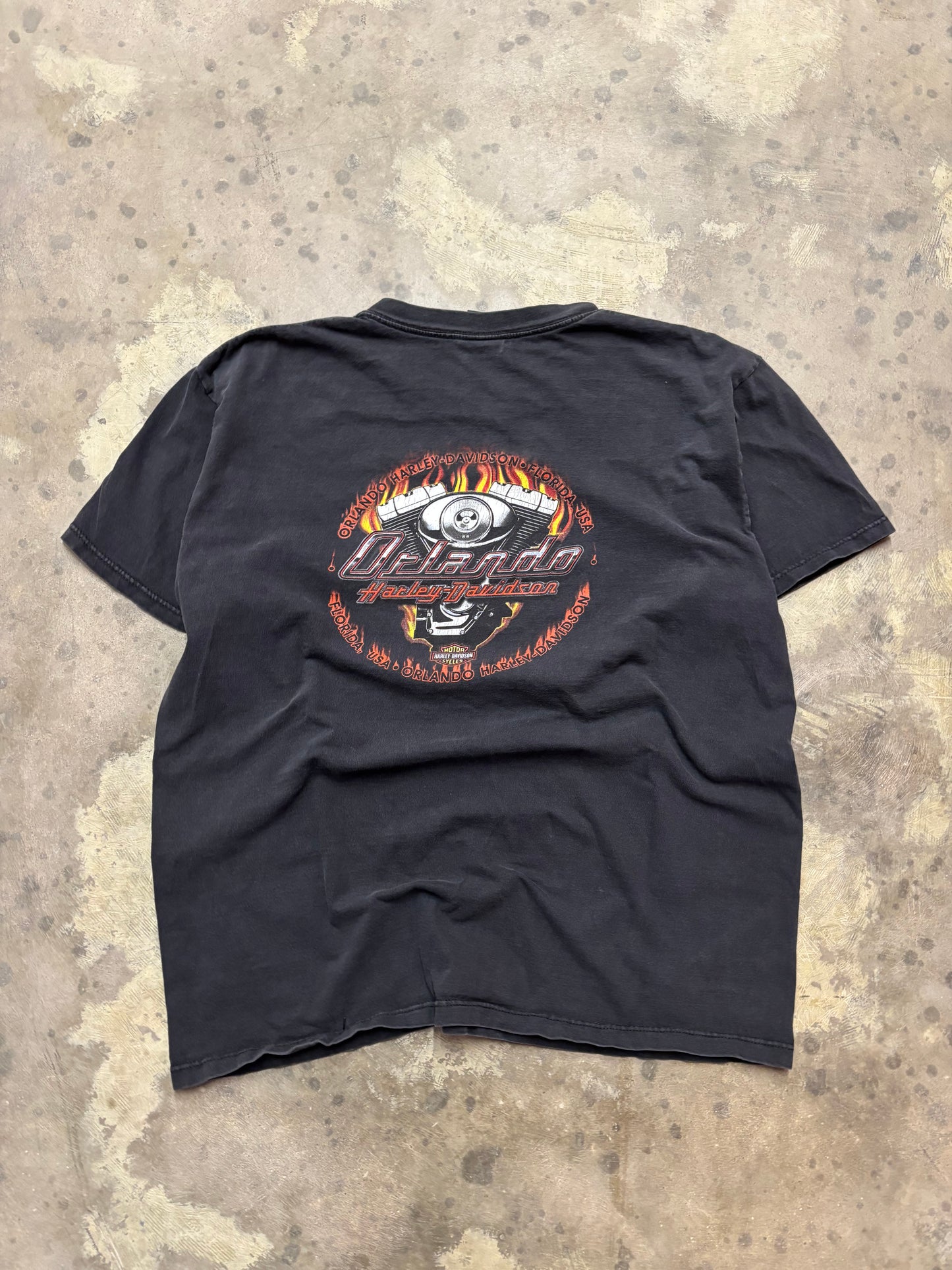 Vintage Harley Davidson Eagle Crest shirt size XL