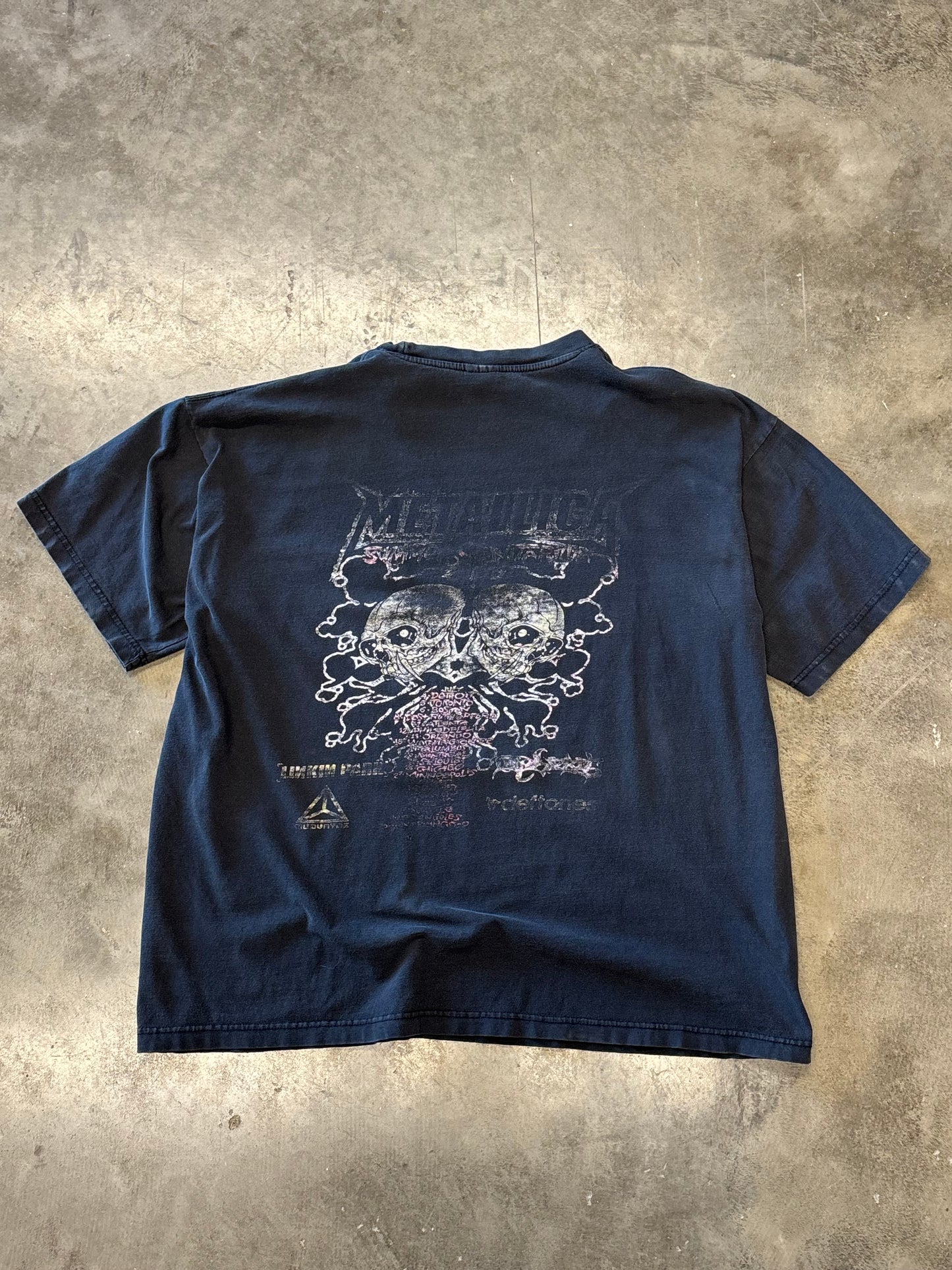 Vintage Metallica Pushead shirt size xl