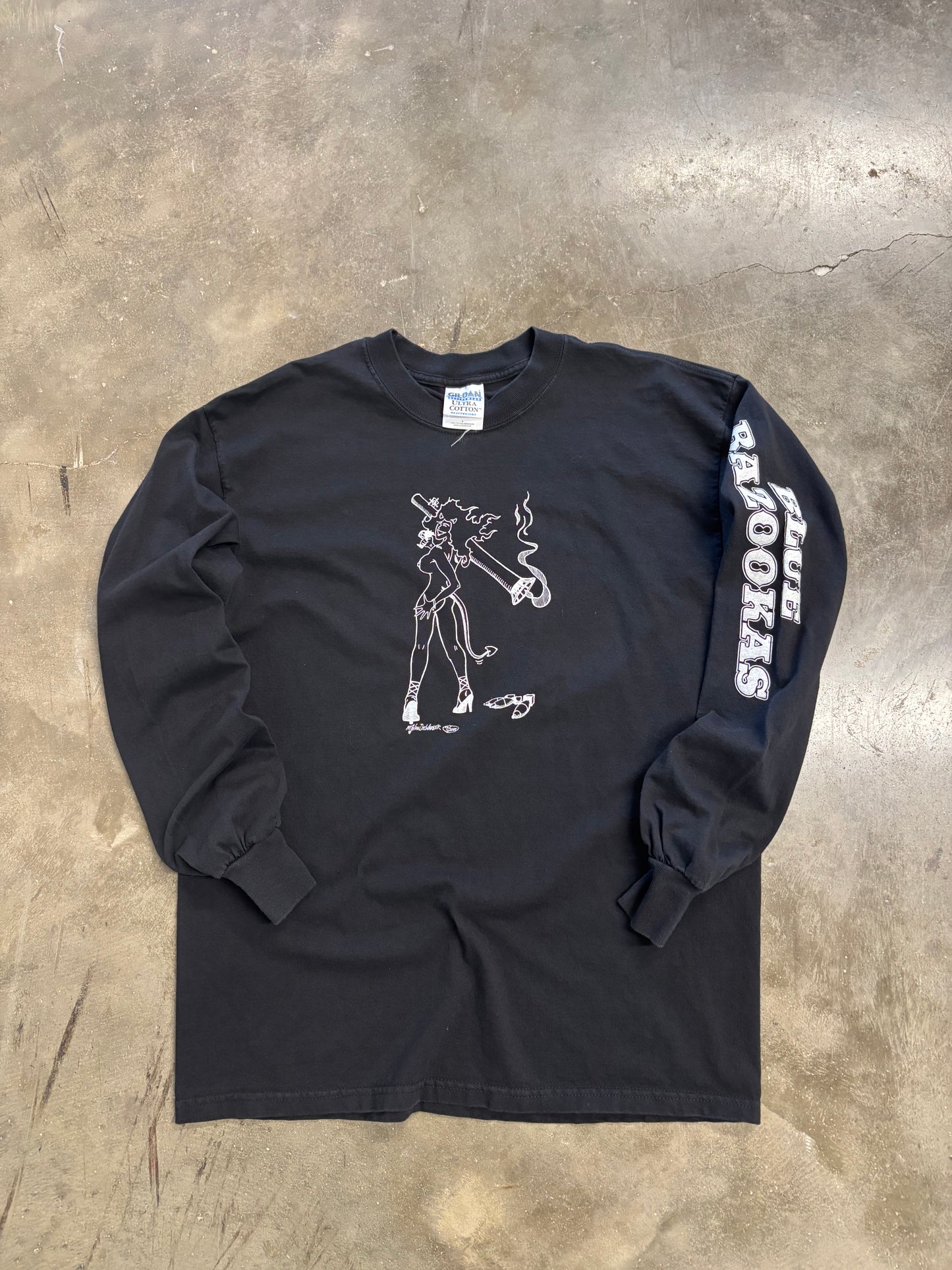 Vintage Bazooka Babe long sleeve size large