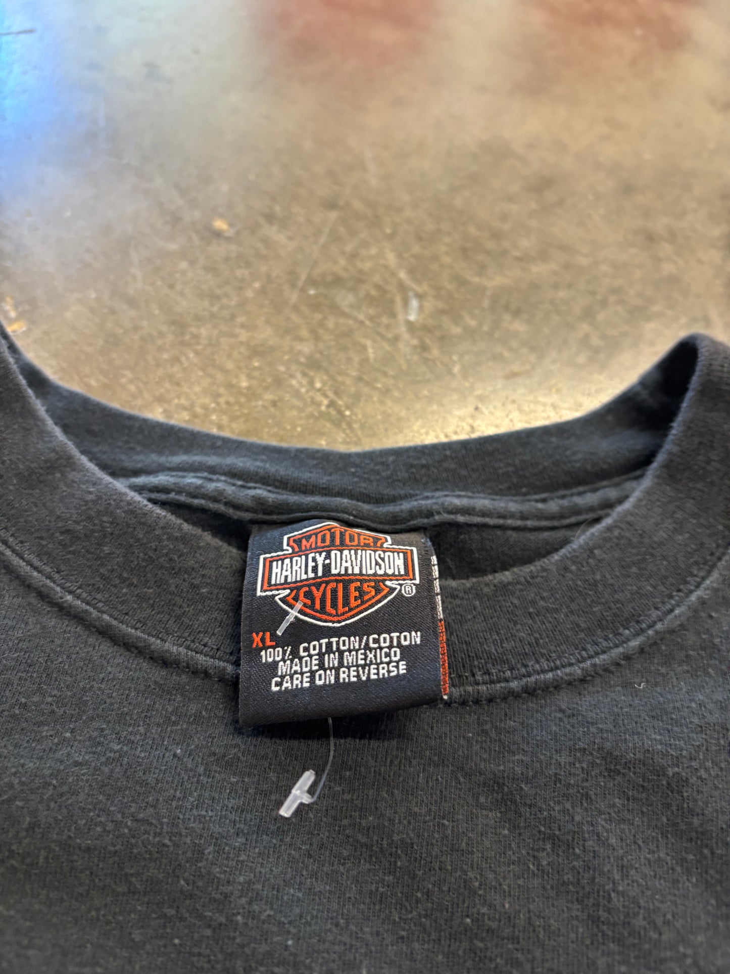 Vintage Harley Davidson Chrome shield shirt size extra large