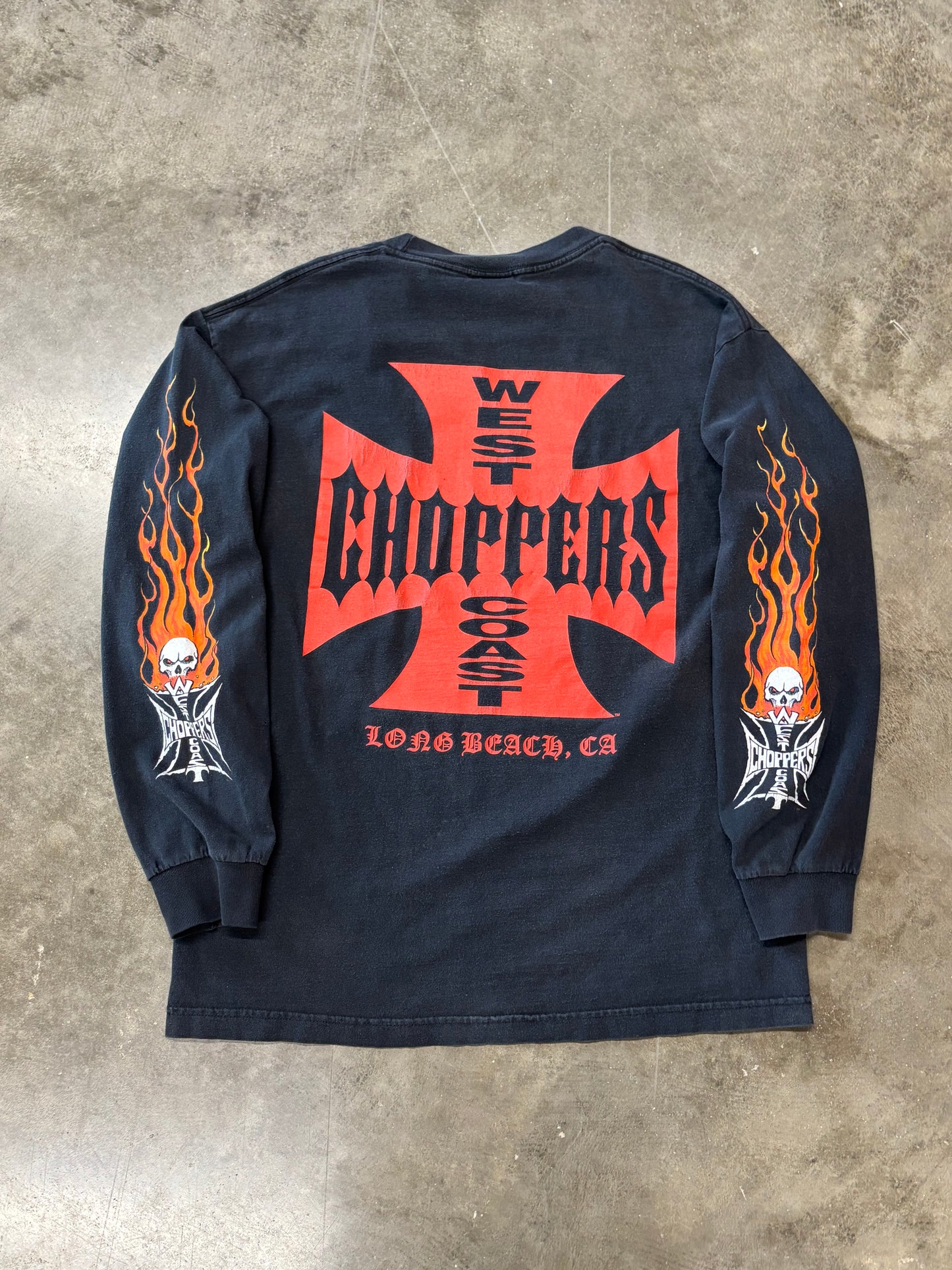 Vintage West coast choppers long sleeve size large