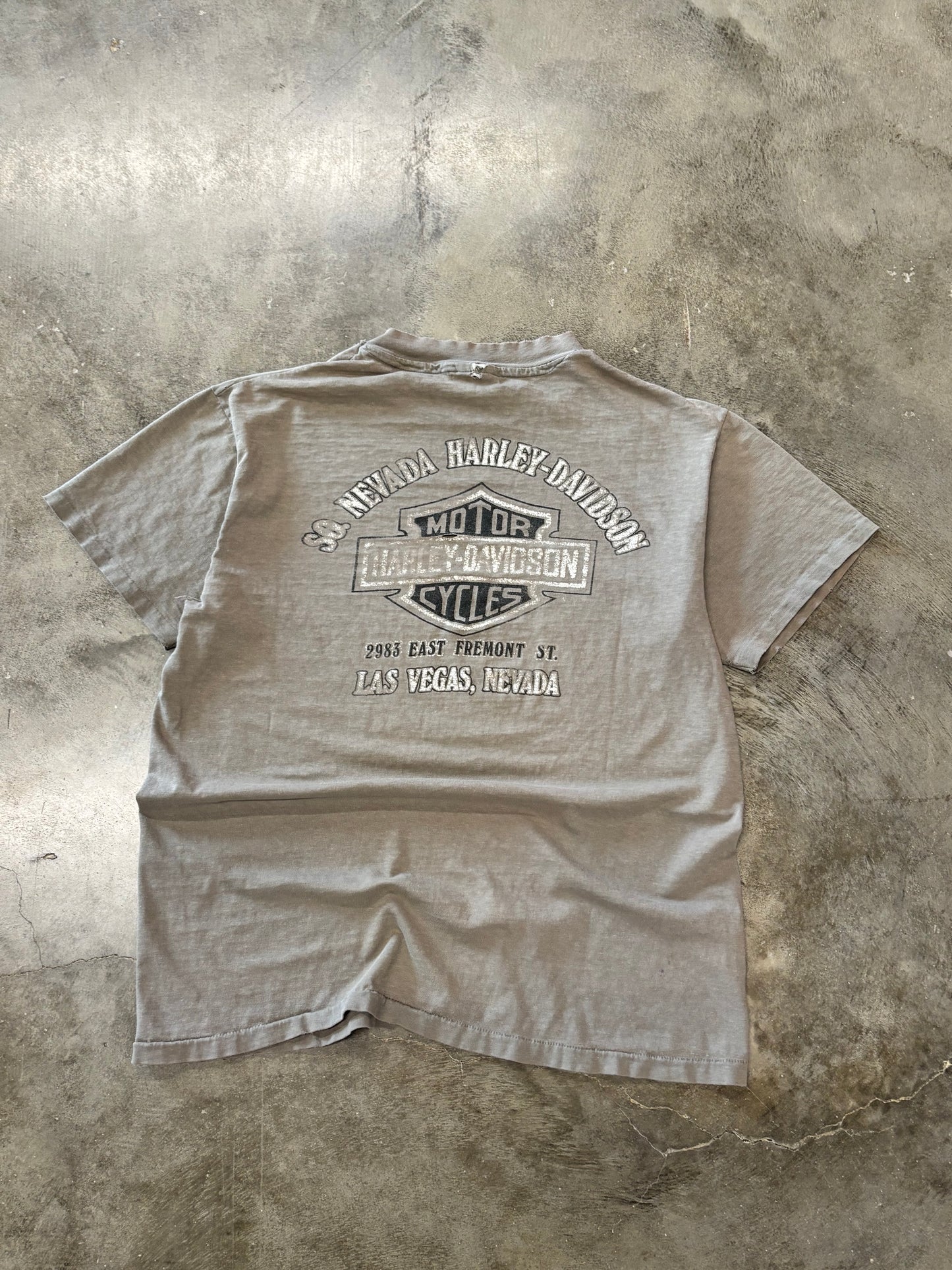 Vintage Harley Davidson Faded 80’s Eagle shirt size large