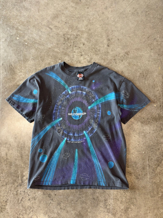 Vintage Harley Davidson Around the world shirt size large
