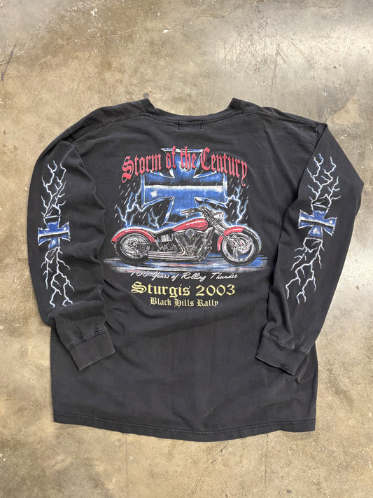 Vintage Sturgis lighting long sleeve size extra large