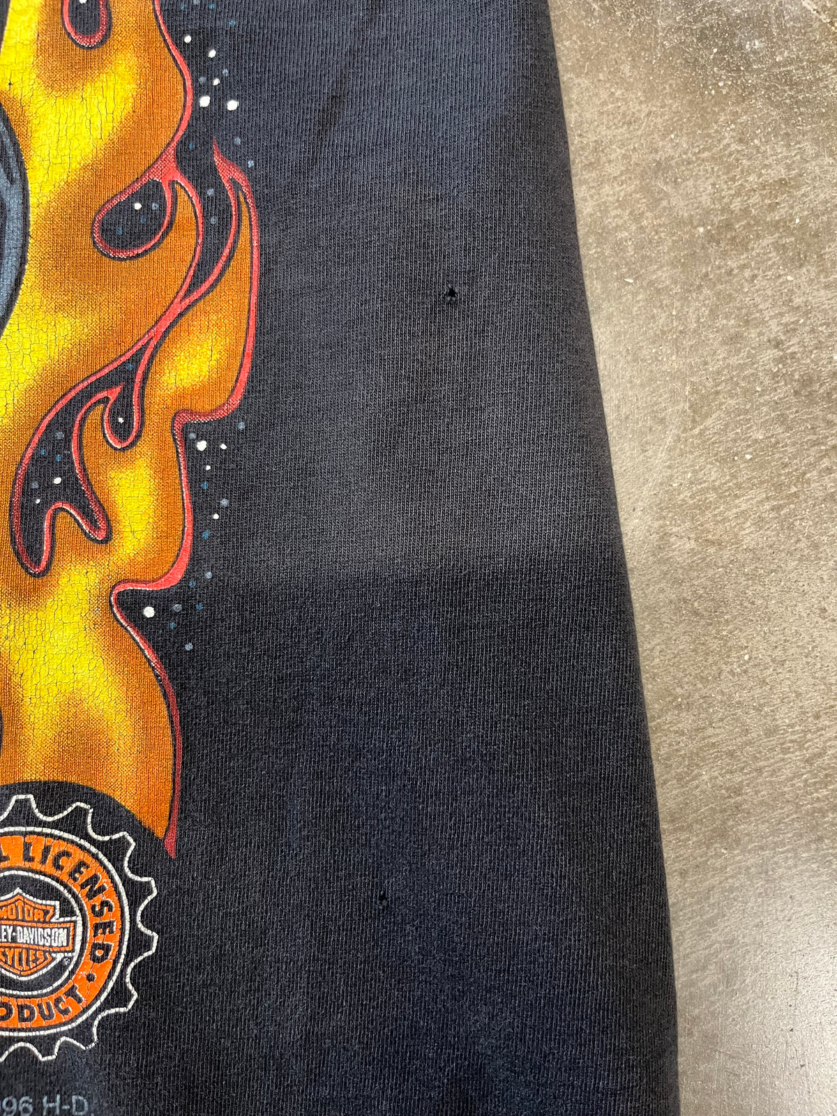 Vintage Harley Davidson hottest sound on the road shirt size large