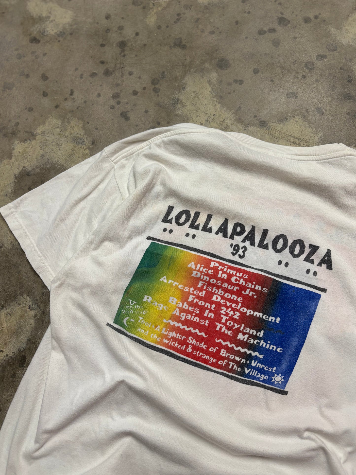Vintage 1993 Lollapalooza shirt size XL