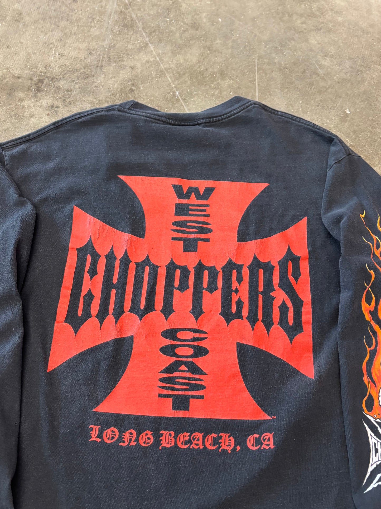 Vintage West coast choppers long sleeve size large