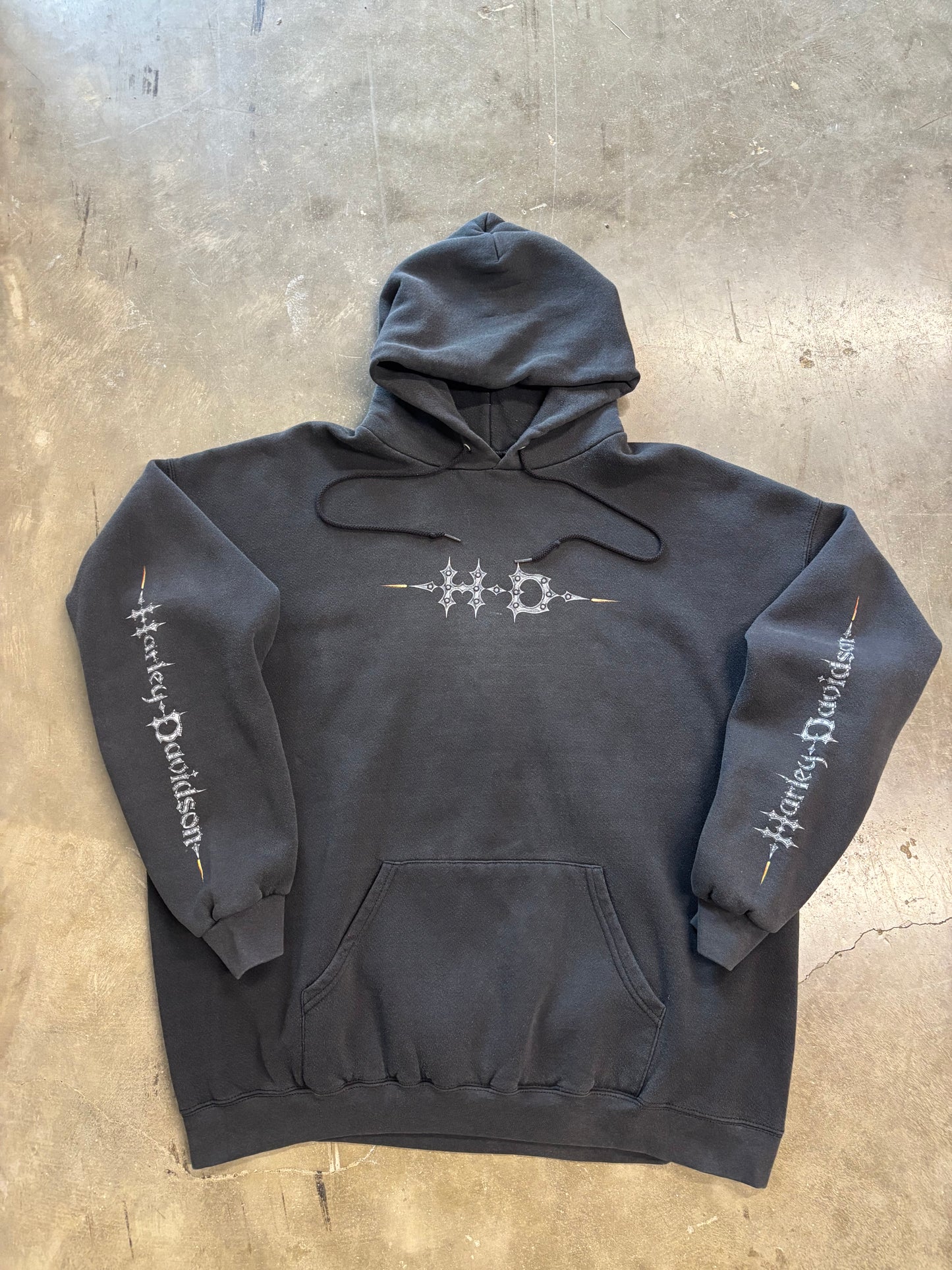 Vintage Harley Davidson Gear Hoodie size XXL