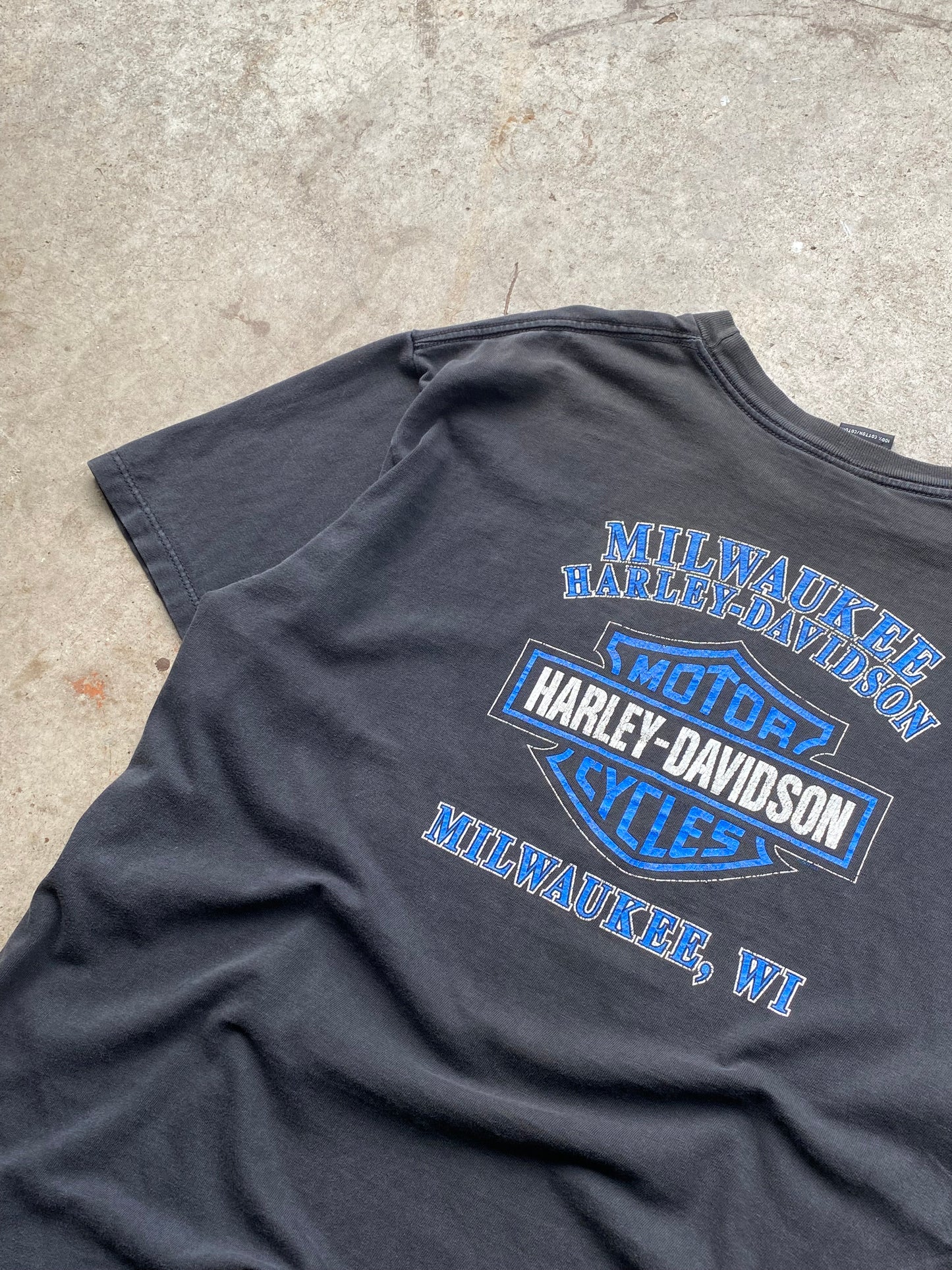 Vintage Harley Davidson Lightning Eagle shirt size extra large