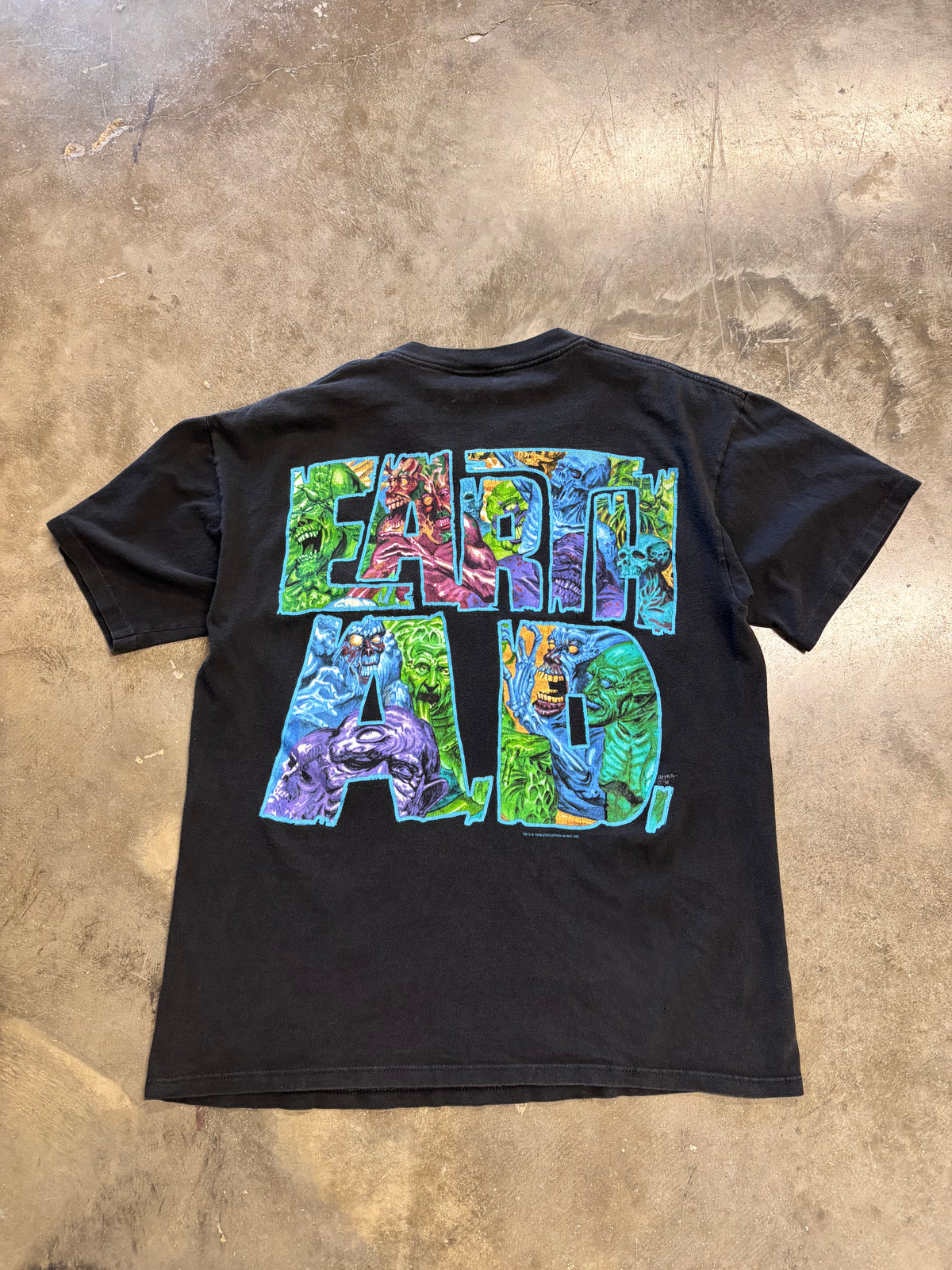 Vintage Misfits Earth AD shit size XL