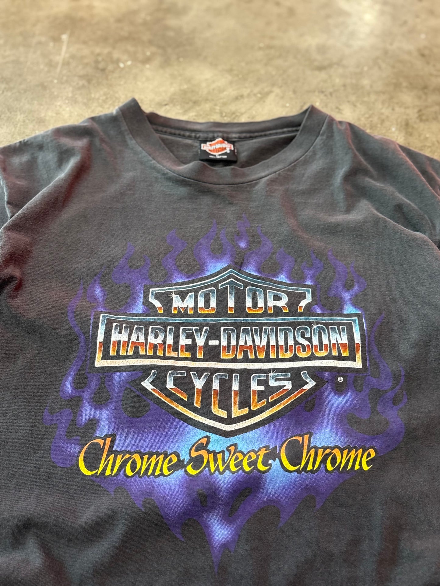 Vintage Harley Davidson chrome sweet chrome shirt size large