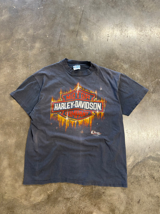 Vintage Harley Davidson for bikers only Milwaukee shirt size extra large