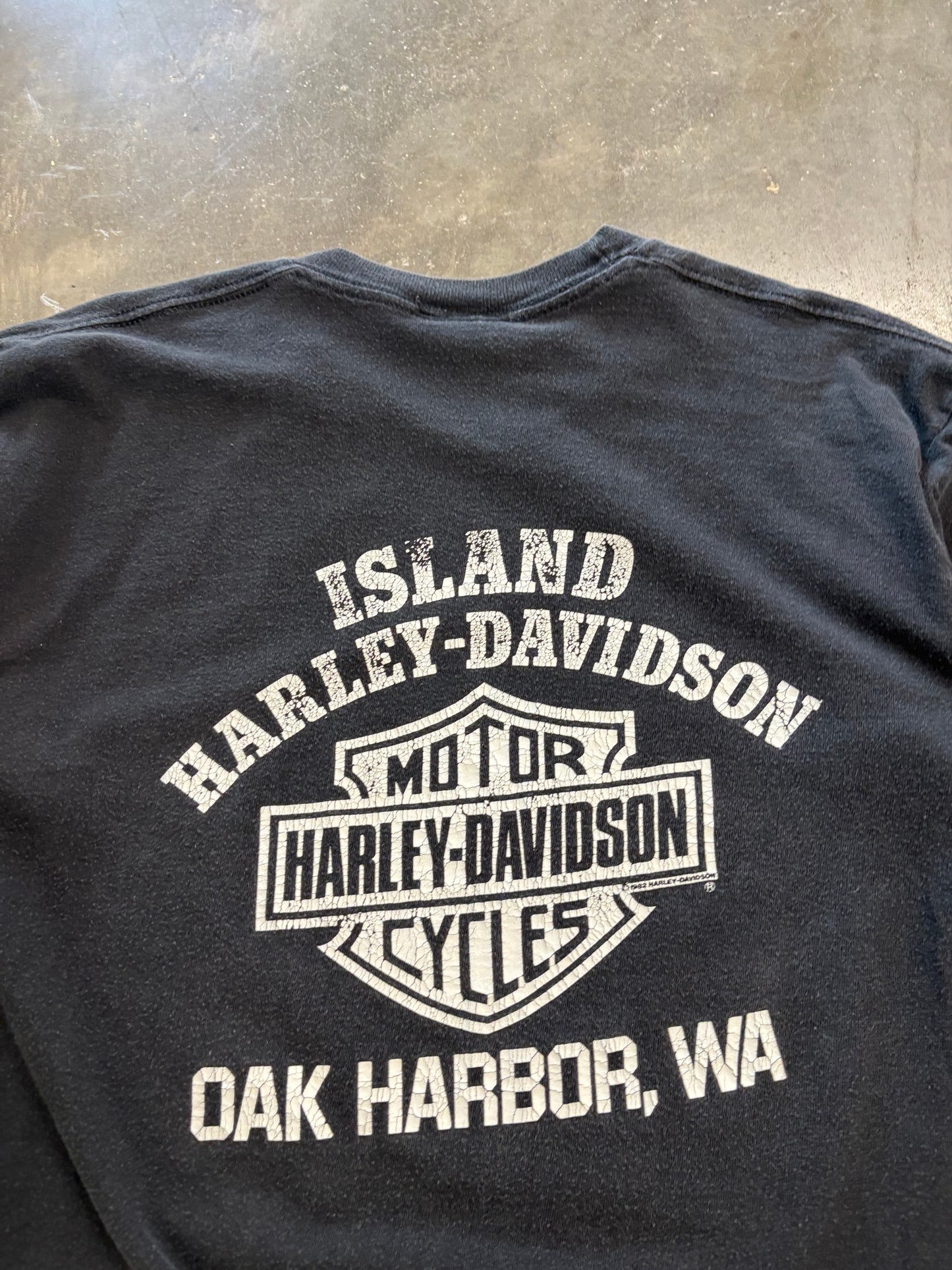 Vintage 80’s Harley Davidson Tiger shirt size XL