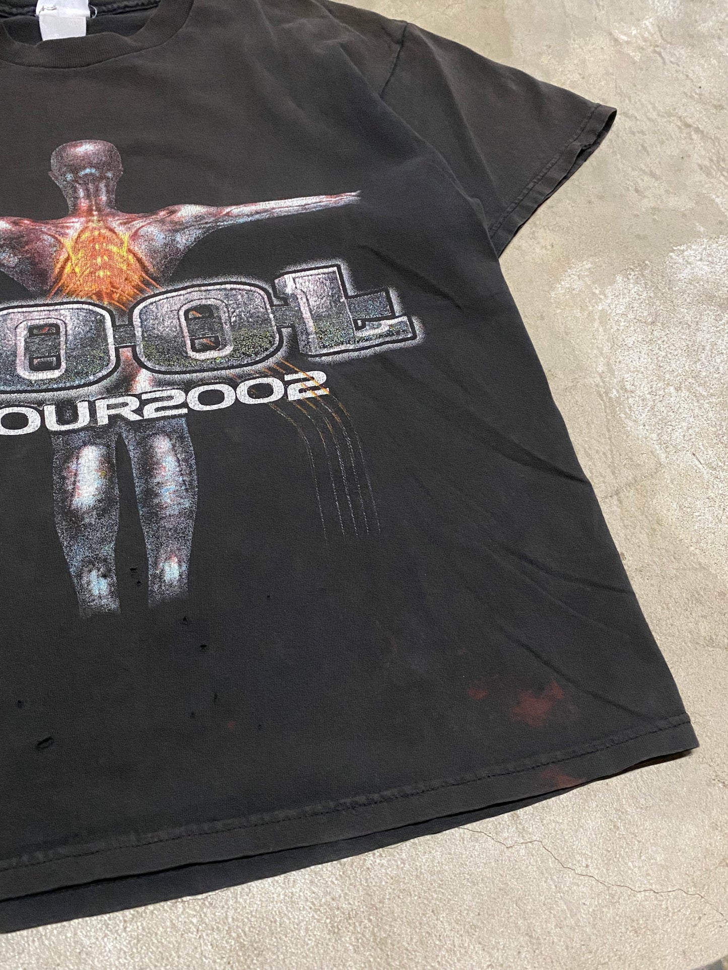 Vintage 2002 Tool Tour shirt Size Large