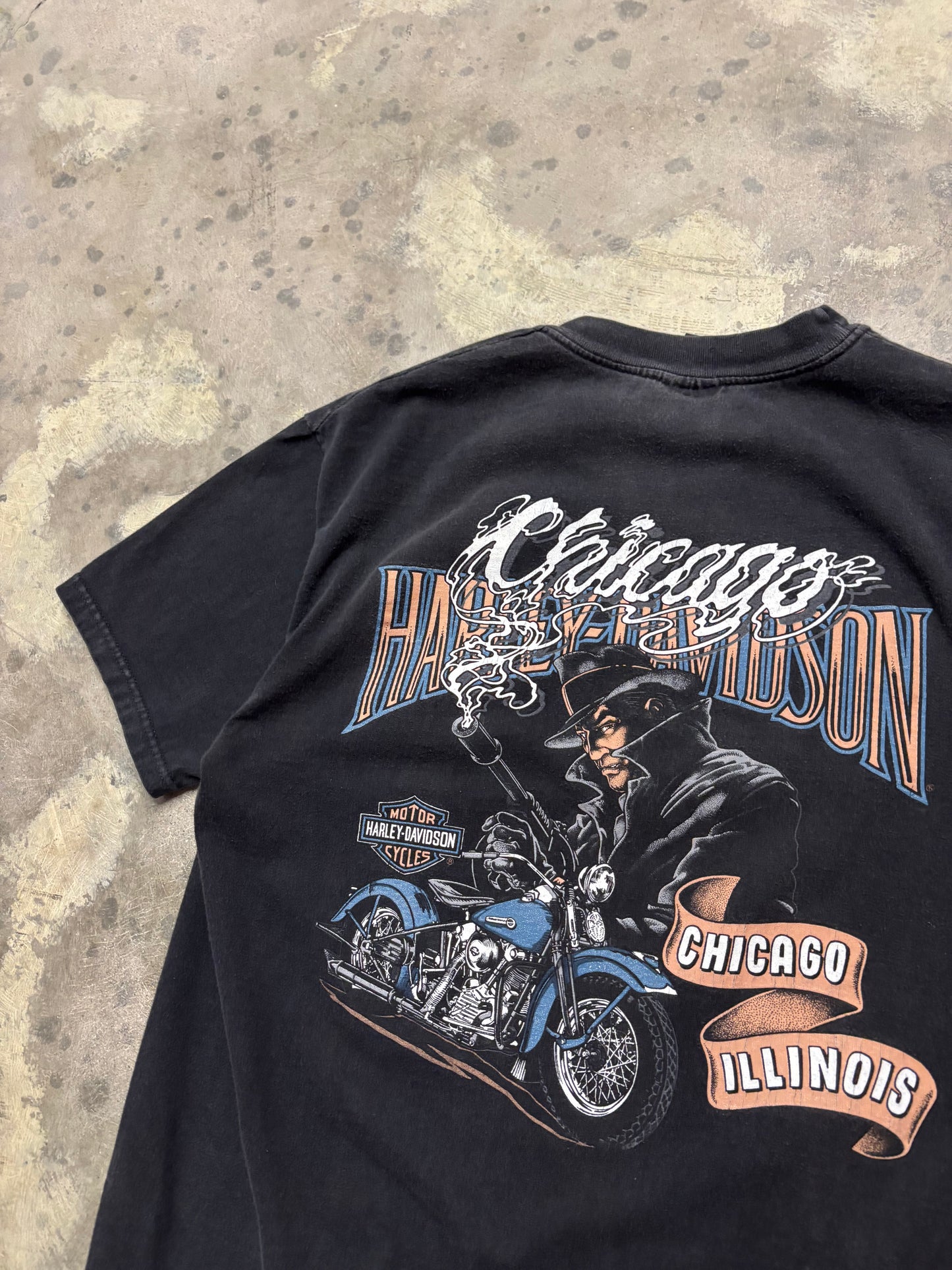 Vintage chrome classics Harley shirt size large