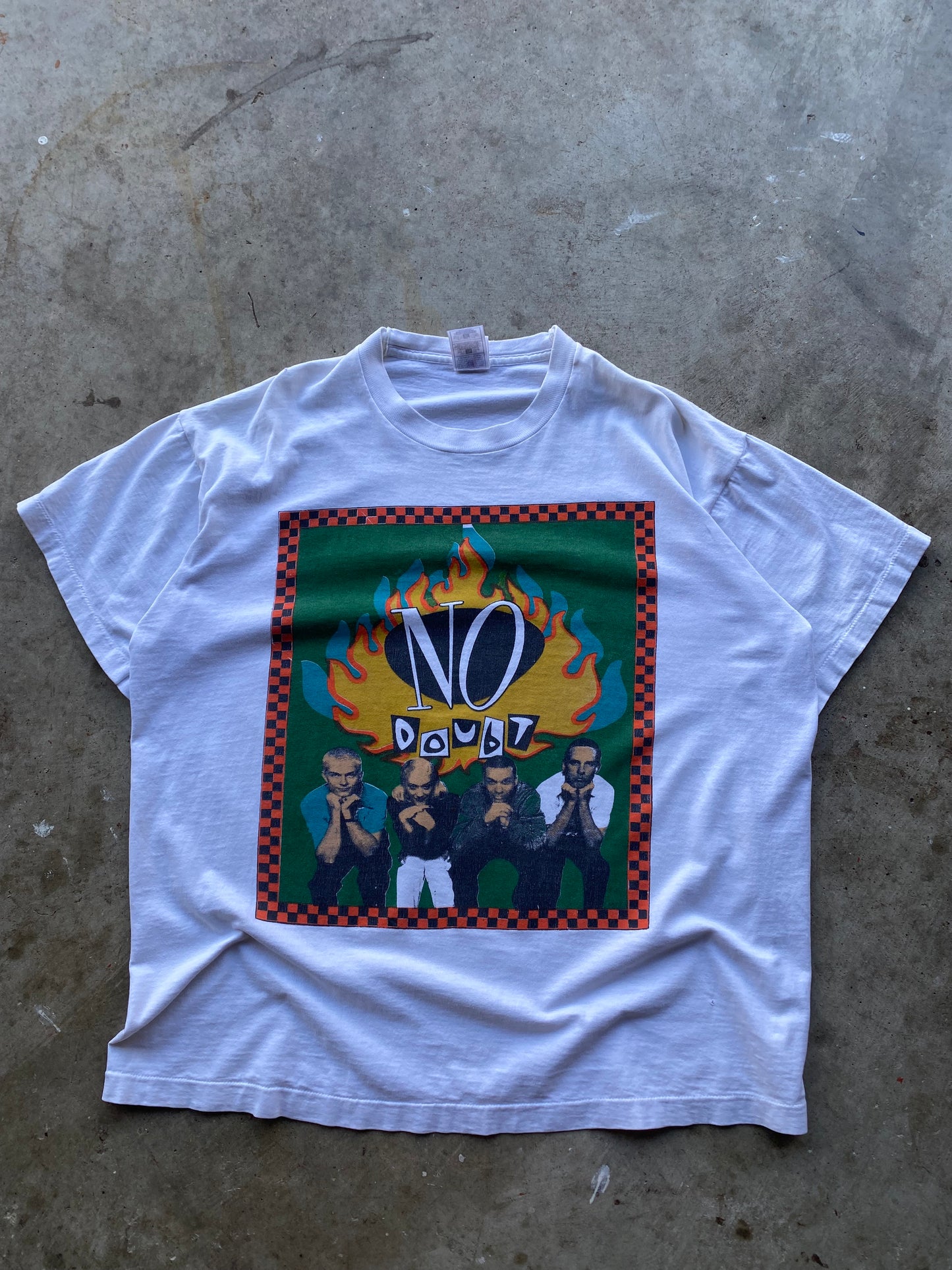 Vintage 90’s No Doubt Parking Lot bootleg shirt size extra large