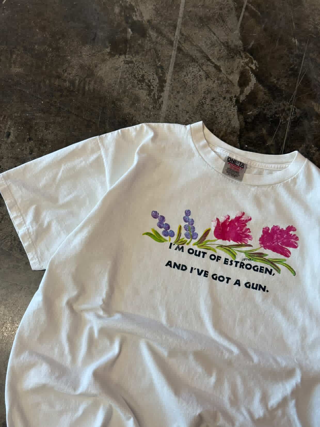 Vintage Estrogen shirt size xl