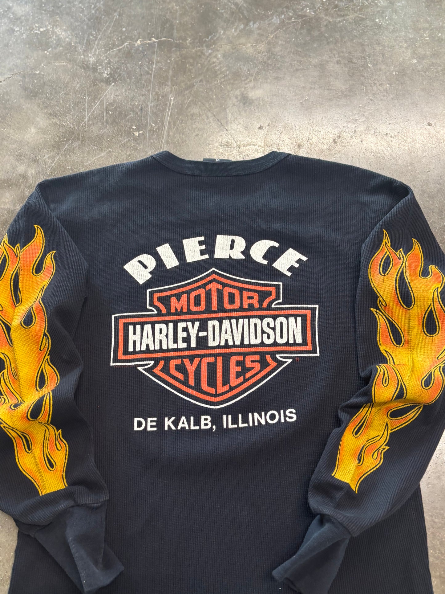Vintage Harley Davidson shield thermal size extra large